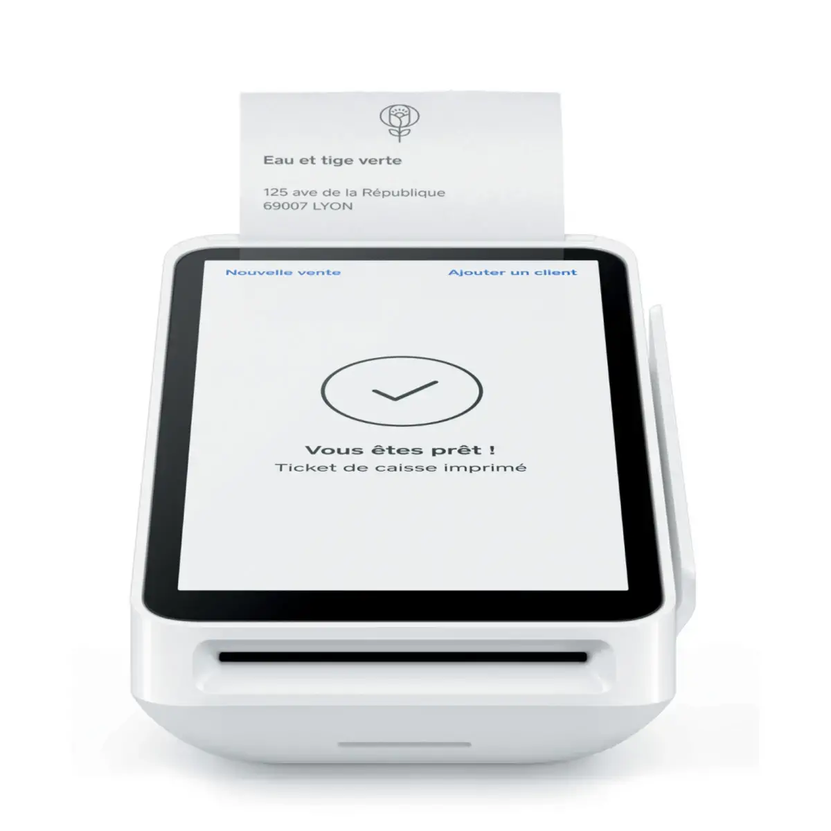 Terminal de paiement intelligent - Blanc 