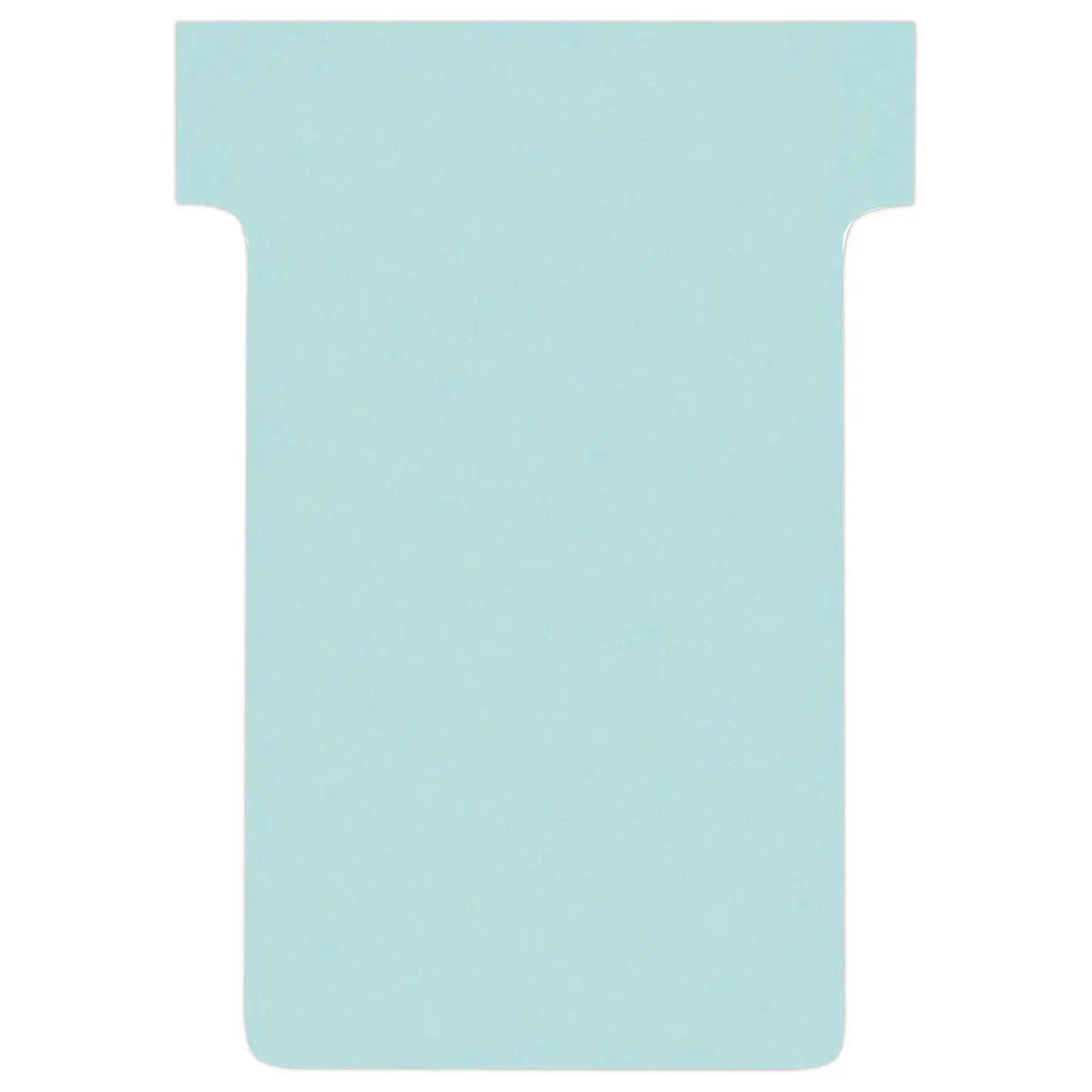 100 Fiches T pour planning - Taille 2 - Bleu clair - Nobo