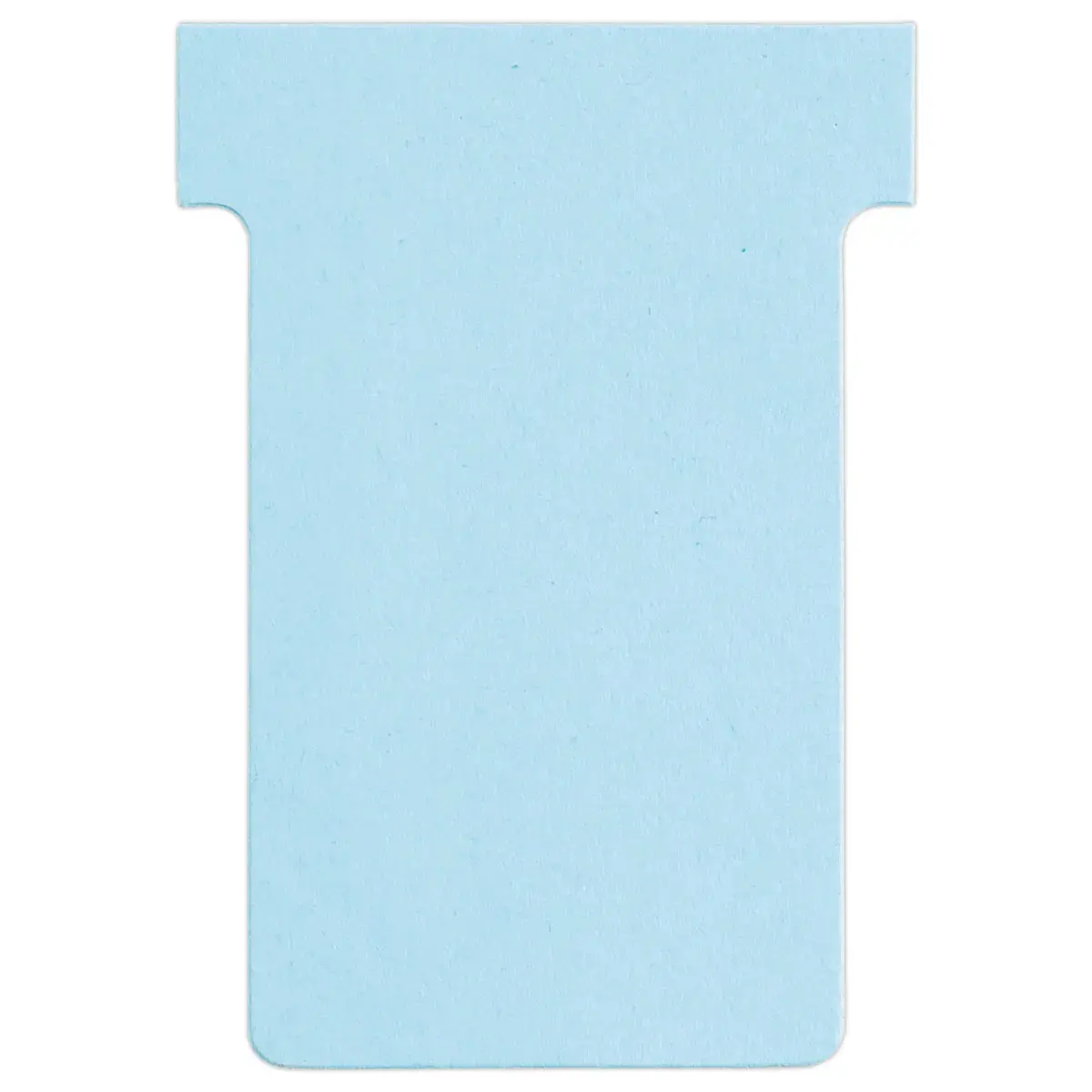 100 Fiches T pour planning - Taille 2 - Bleu clair - Nobo