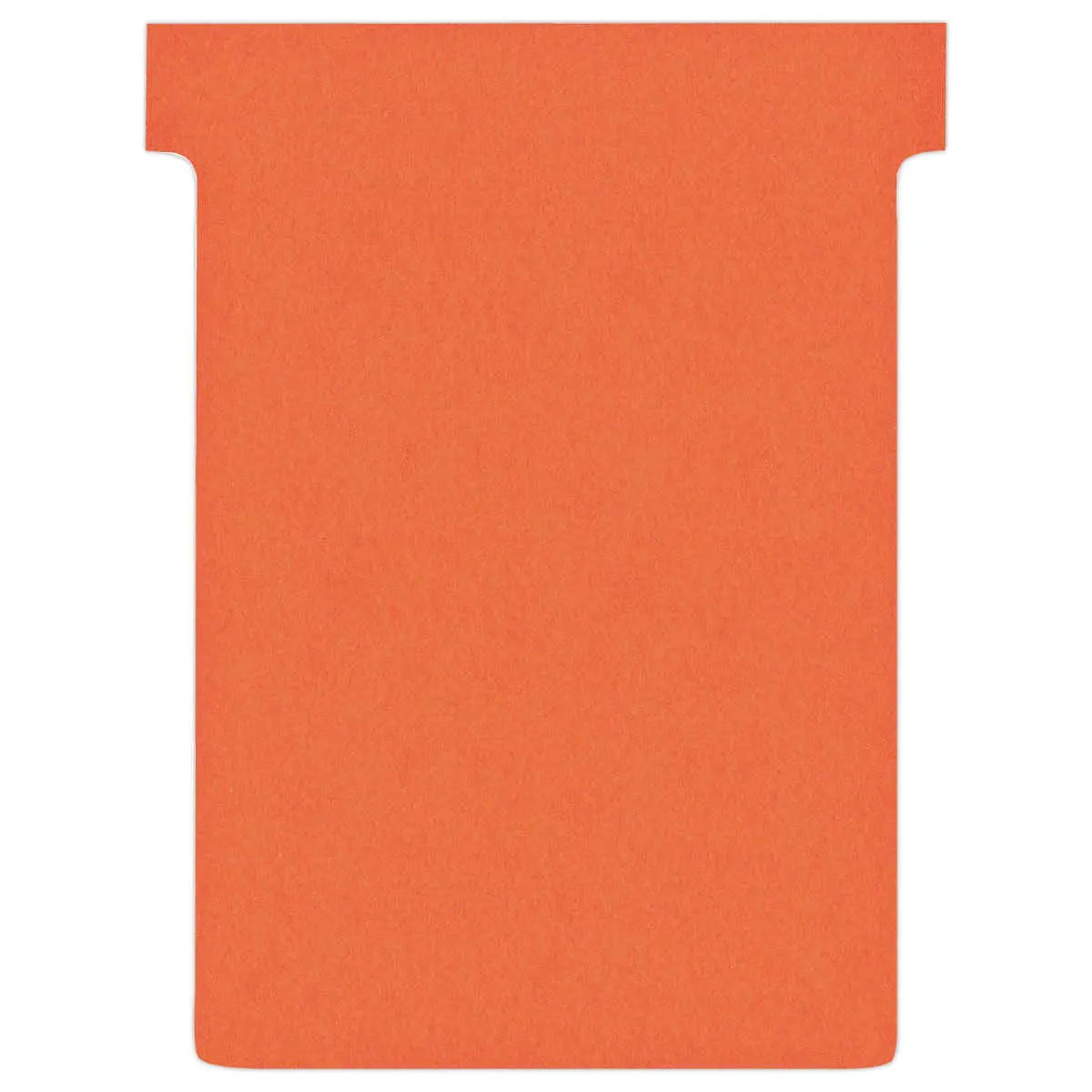 100 Fiches T pour planning - Taille 3 - Rouge - Nobo 