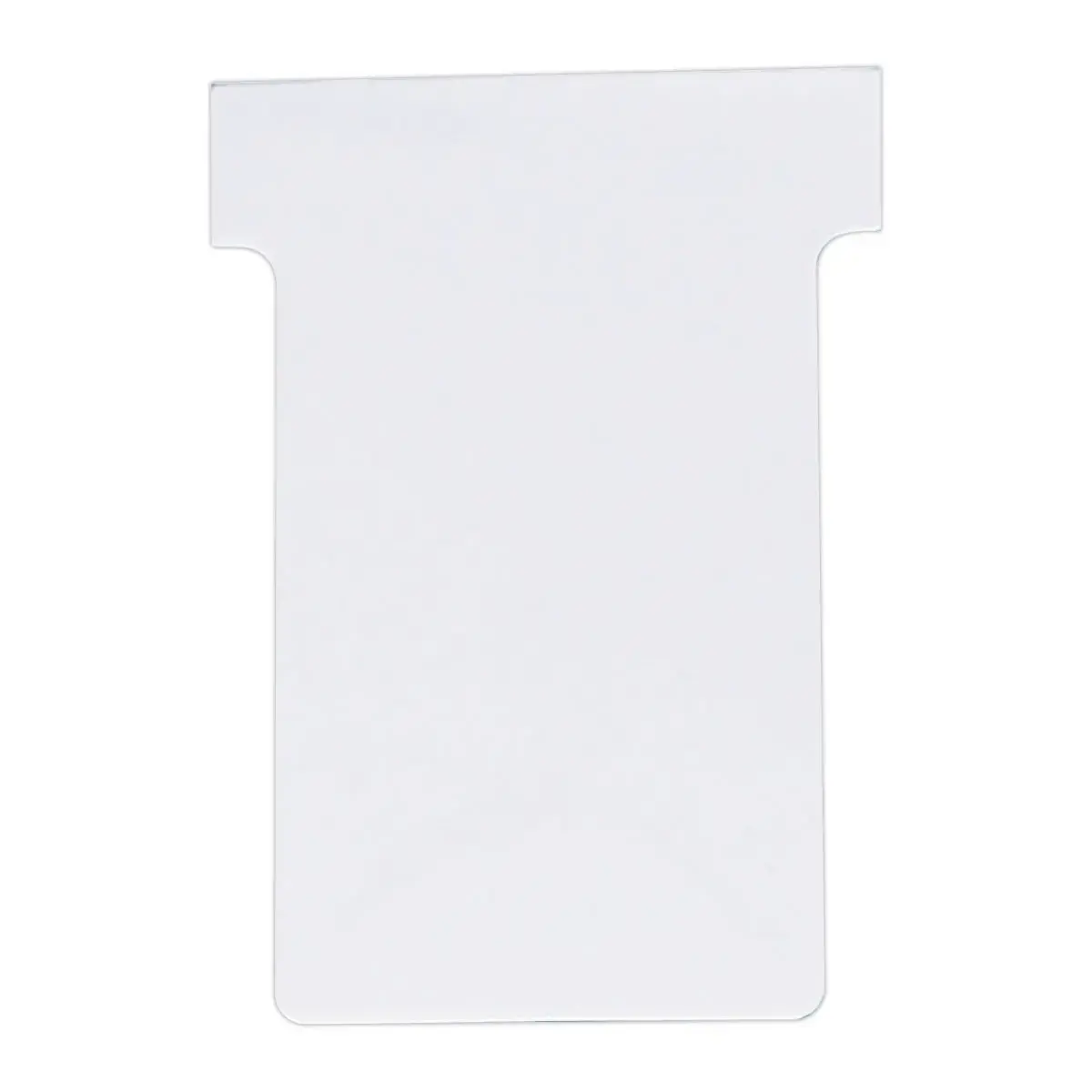 100 Fiches T pour planning - Taille 1,5 - Blanc - Nobo