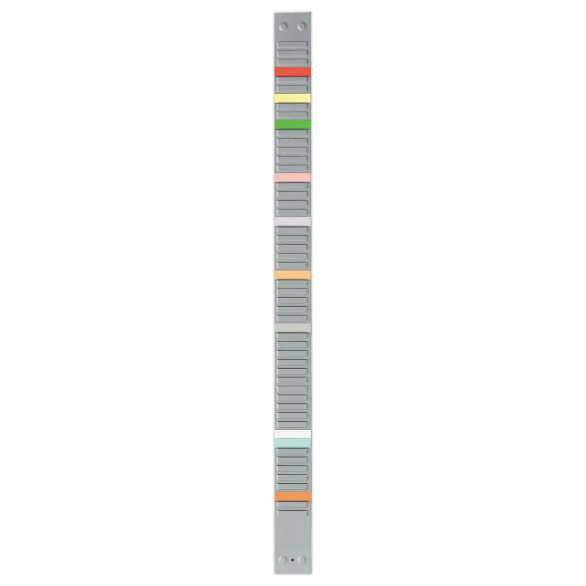 Bande de planning &agrave; fiches T - 54 fentes - Indice 3 - NOBO 