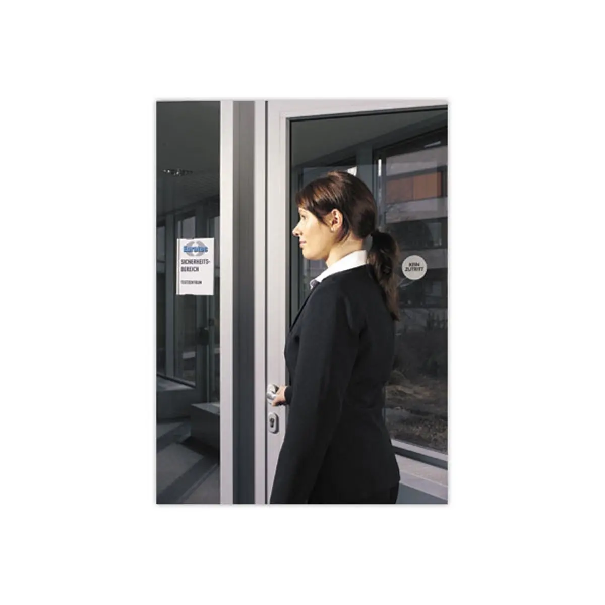Plaque de porte personnalisable Infosign – A5 – Durable