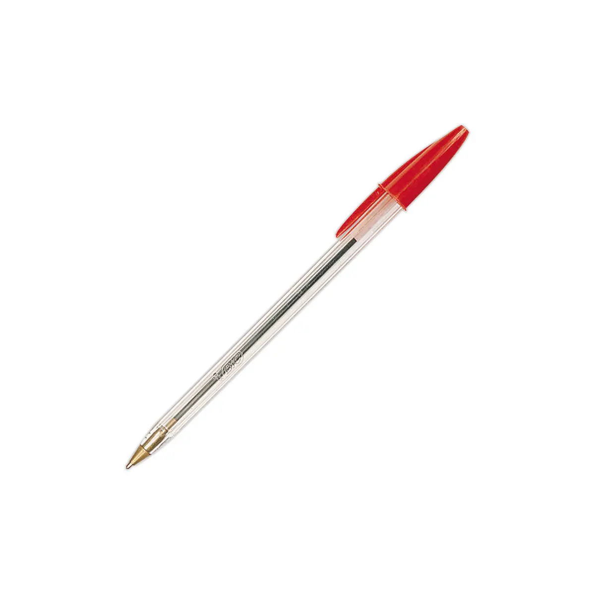 Stylo bille Cristal - Écriture moyenne - Rouge - BIC