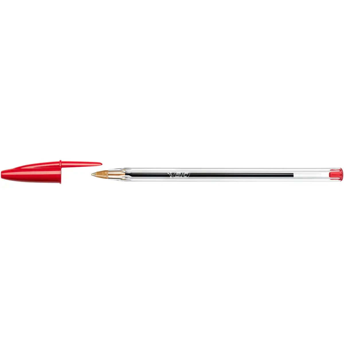 Stylo bille Cristal - &Eacute;criture moyenne - Rouge - BIC 
