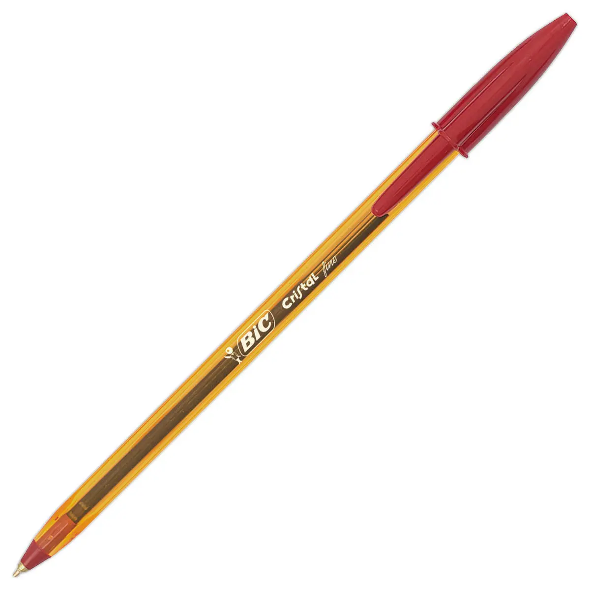 Stylo bille Cristal Fine - Rouge - BIC