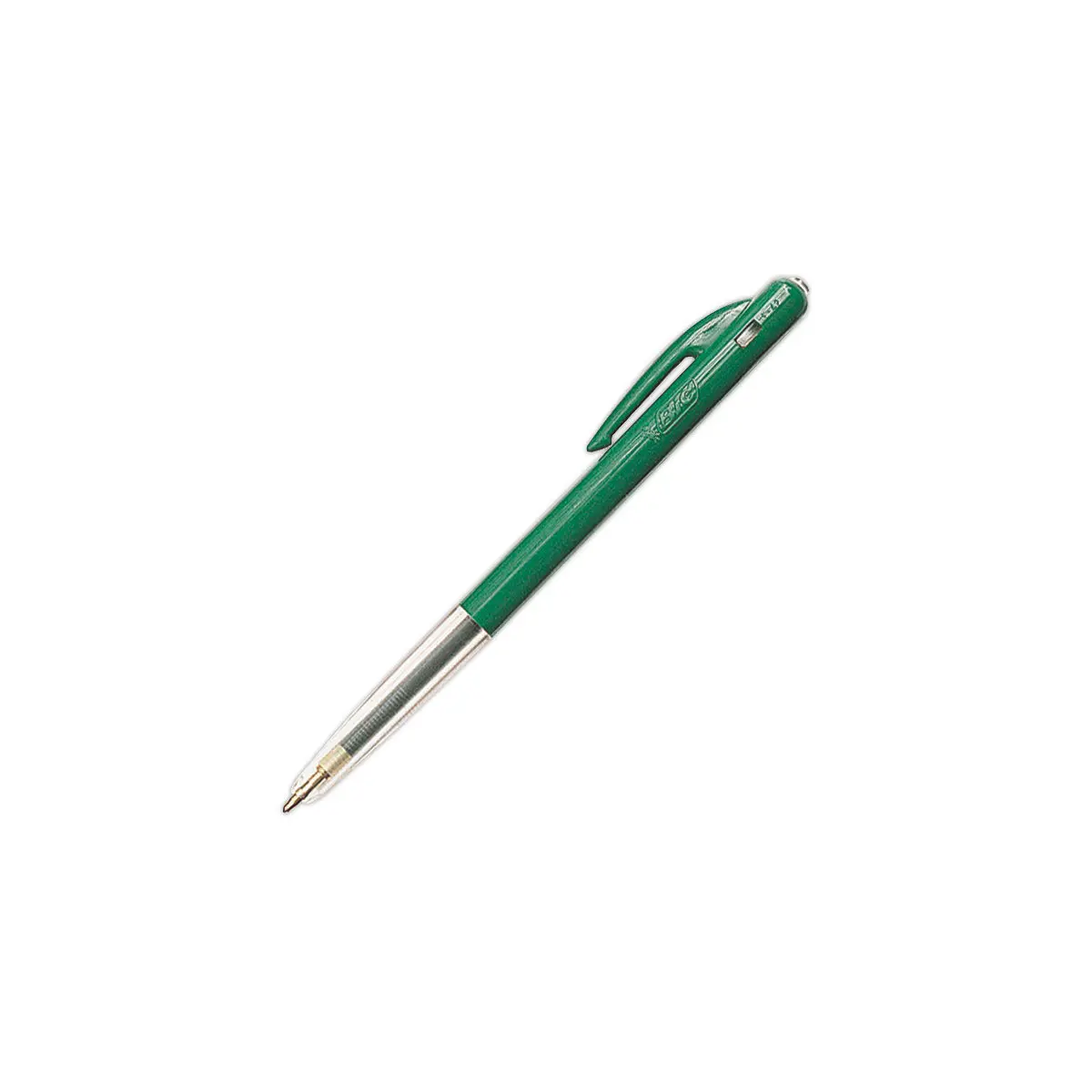 Stylo bille r&eacute;tractable M10 - &Eacute;criture moyenne - Vert - BIC 