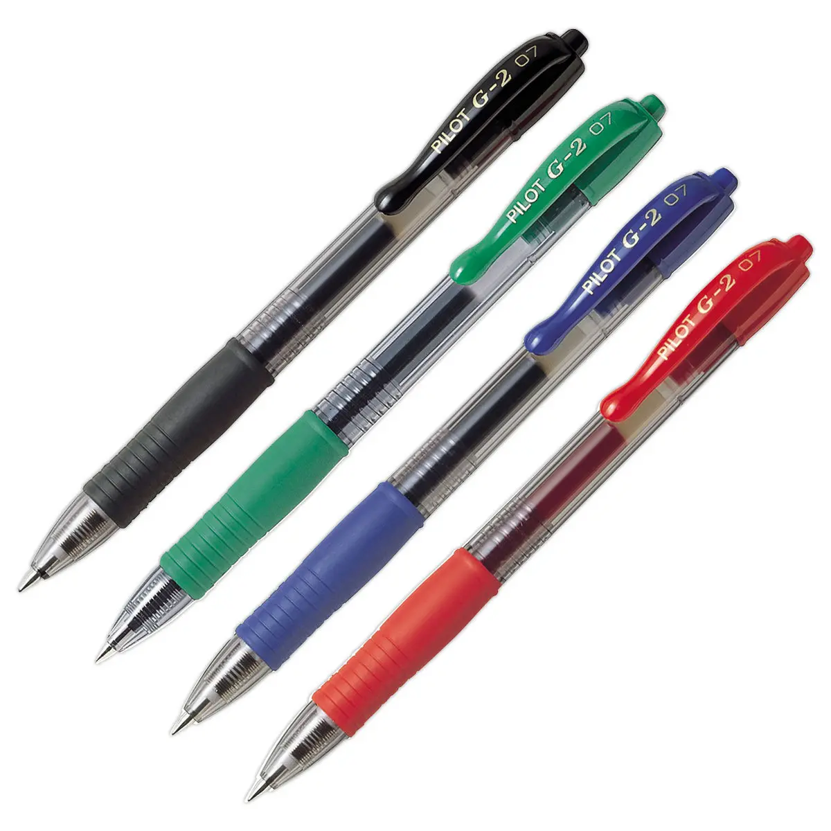 Stylo encre gel rétractable et rechargeable G-2 - vert - PILOT