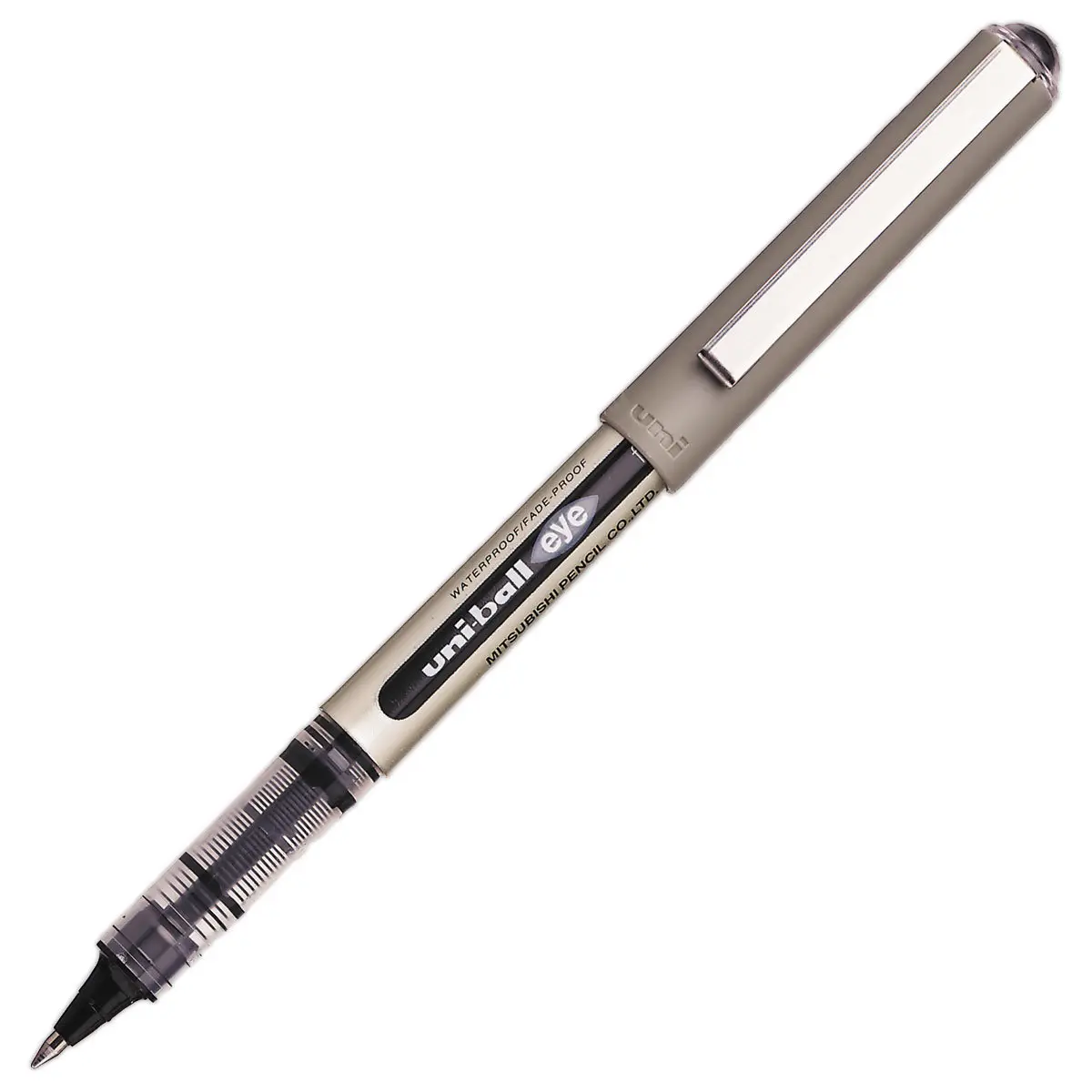 Stylo roller pointe métal Eye 157 - Écriture moyenne - Noir - UNI-BALL