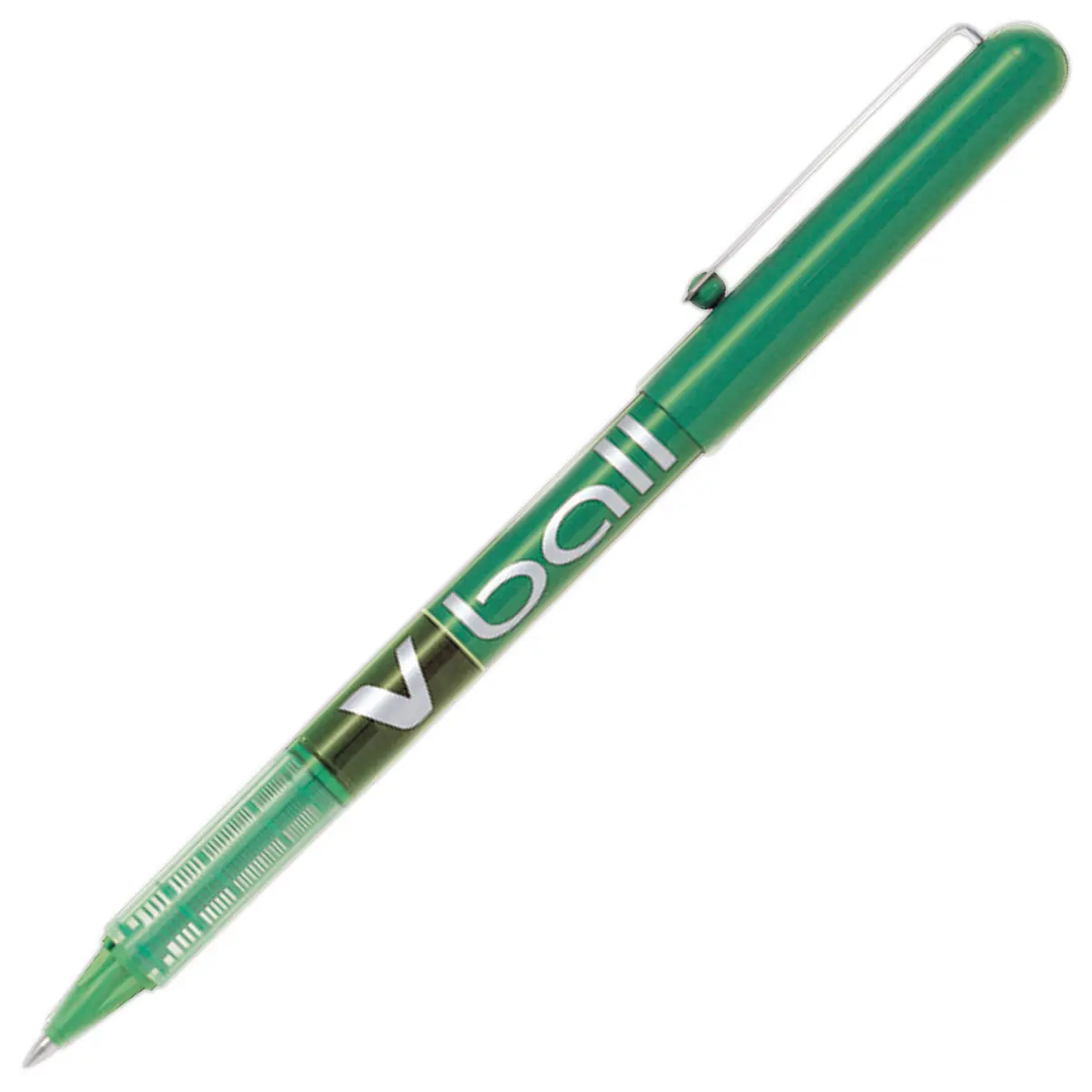 Stylo roller pointe métal V Ball 05 - écriture fine - vert - PILOT