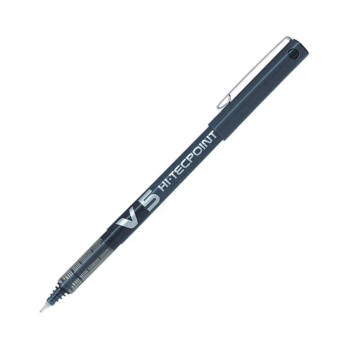 Stylo roller pointe aiguille V5 Hi-tecpoint - Écriture fine - Noir - PILOT