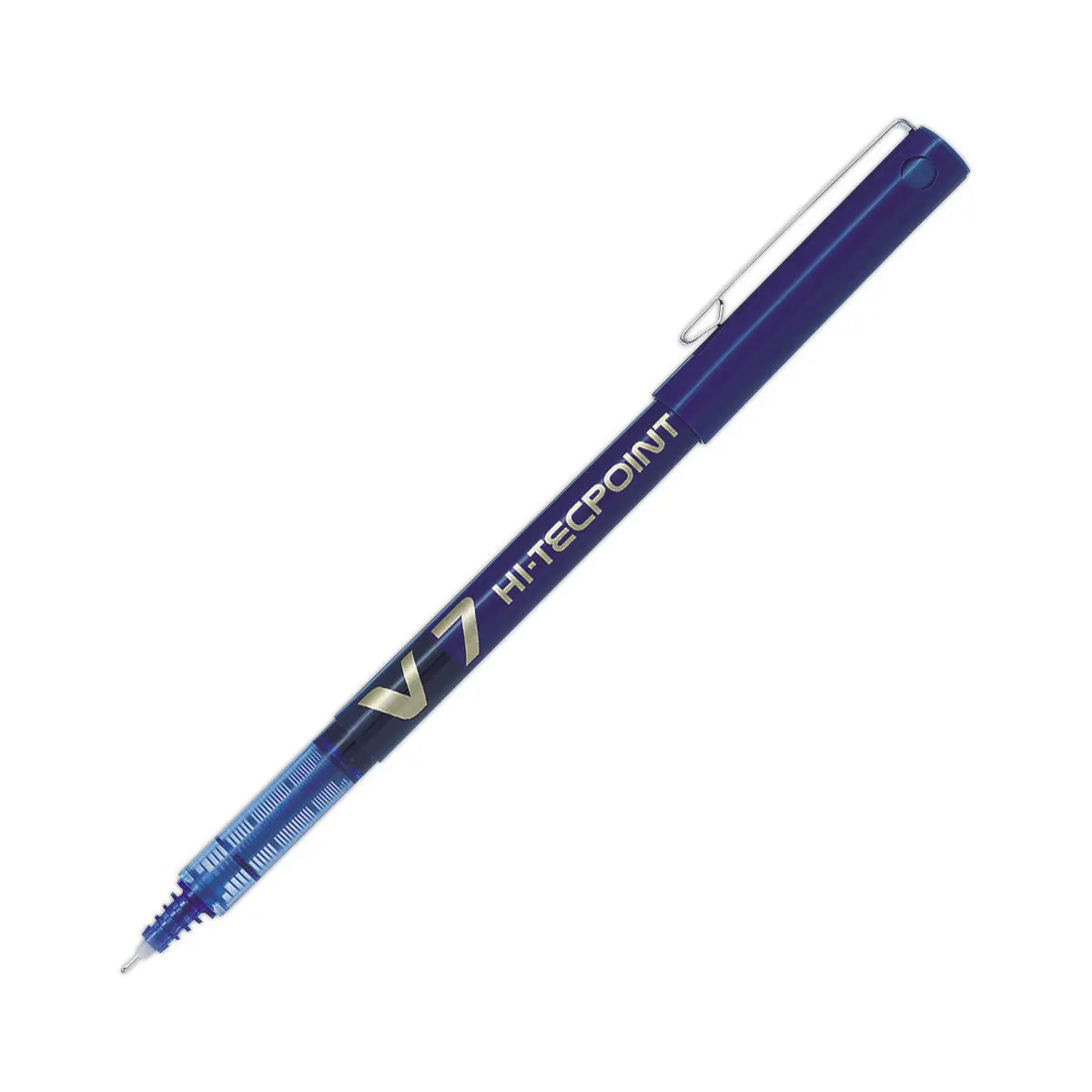 Stylo roller pointe aiguille Hi-Tecpoint V7 - Bleu - PILOT