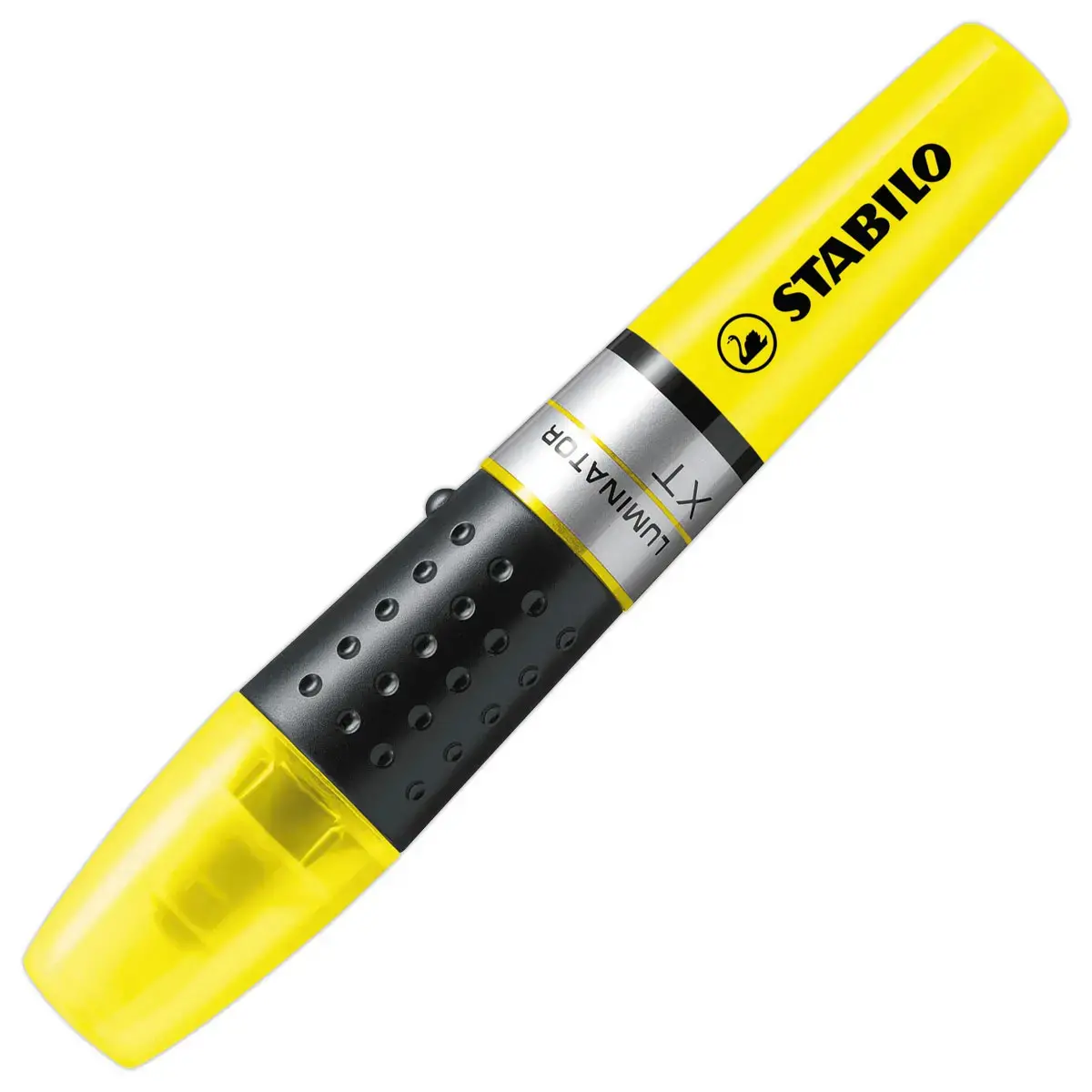 Surligneur LUMINATOR - Encre liquide - Pointe biseaut&eacute;e - Jaune - STABILO 