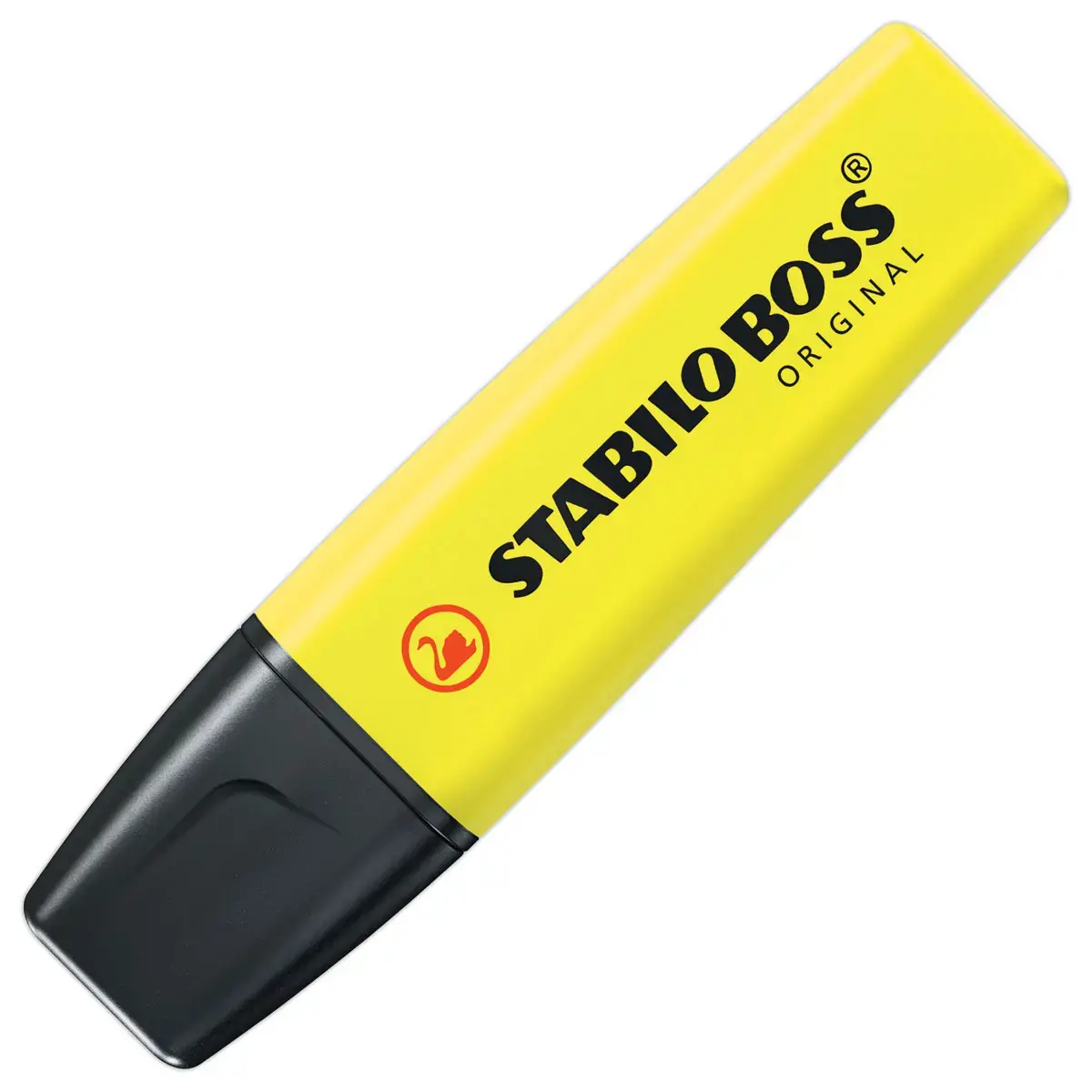 Surligneur BOSS ORIGINAL - Pointe biseaut&eacute;e - Jaune - STABILO 