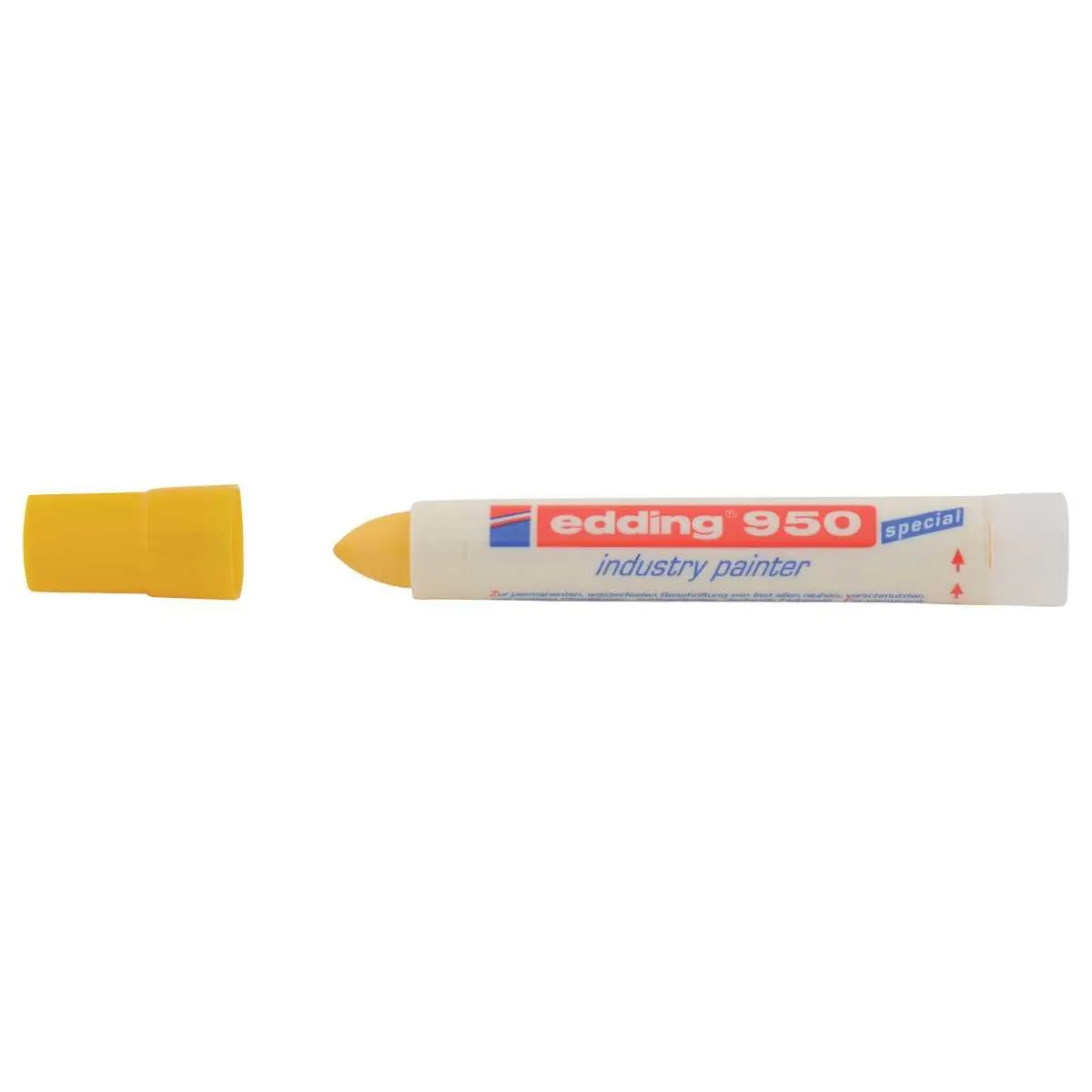 Craie permanente industrielle EDDING 950 - Jaune