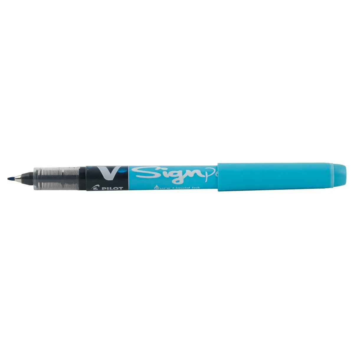 Feutre &agrave; encre liquide V Sign Pen - Bleu clair - PILOT 