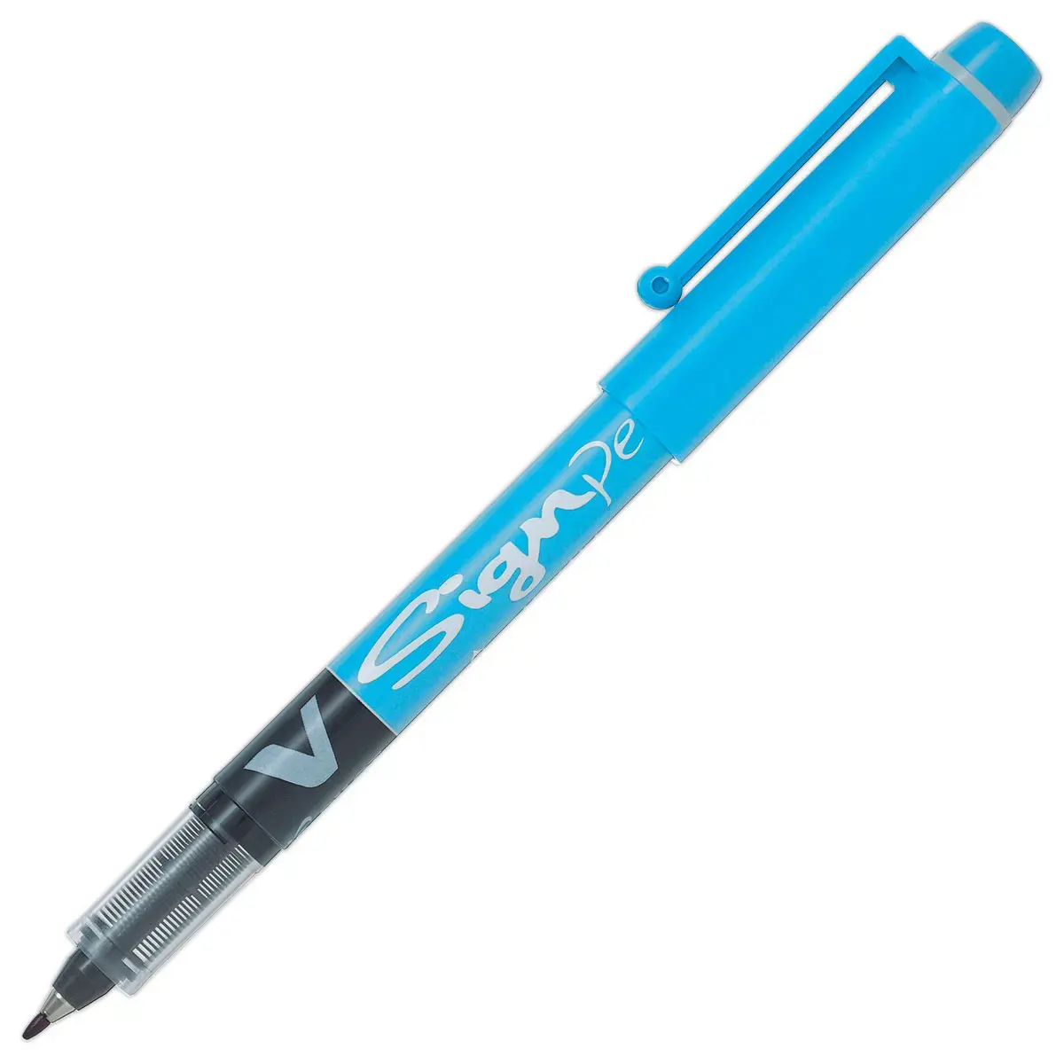 Feutre &agrave; encre liquide V Sign Pen - Bleu clair - PILOT 