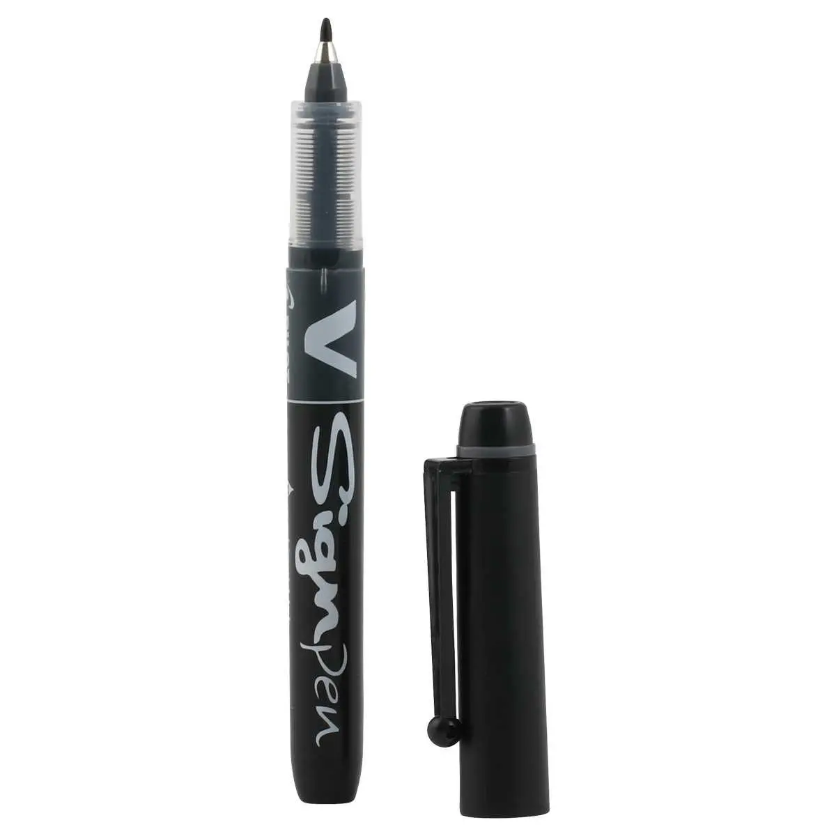 Feutre V Sign Pen &ndash; Encre liquide &ndash; Pointe moyenne &ndash; Noir - PILOT 
