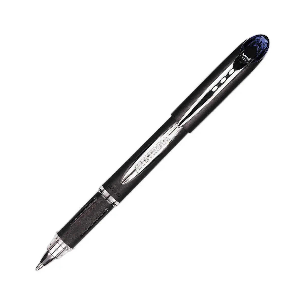Stylo bille gel rechargeable Jetstream - bleu - UNI-BALL 
