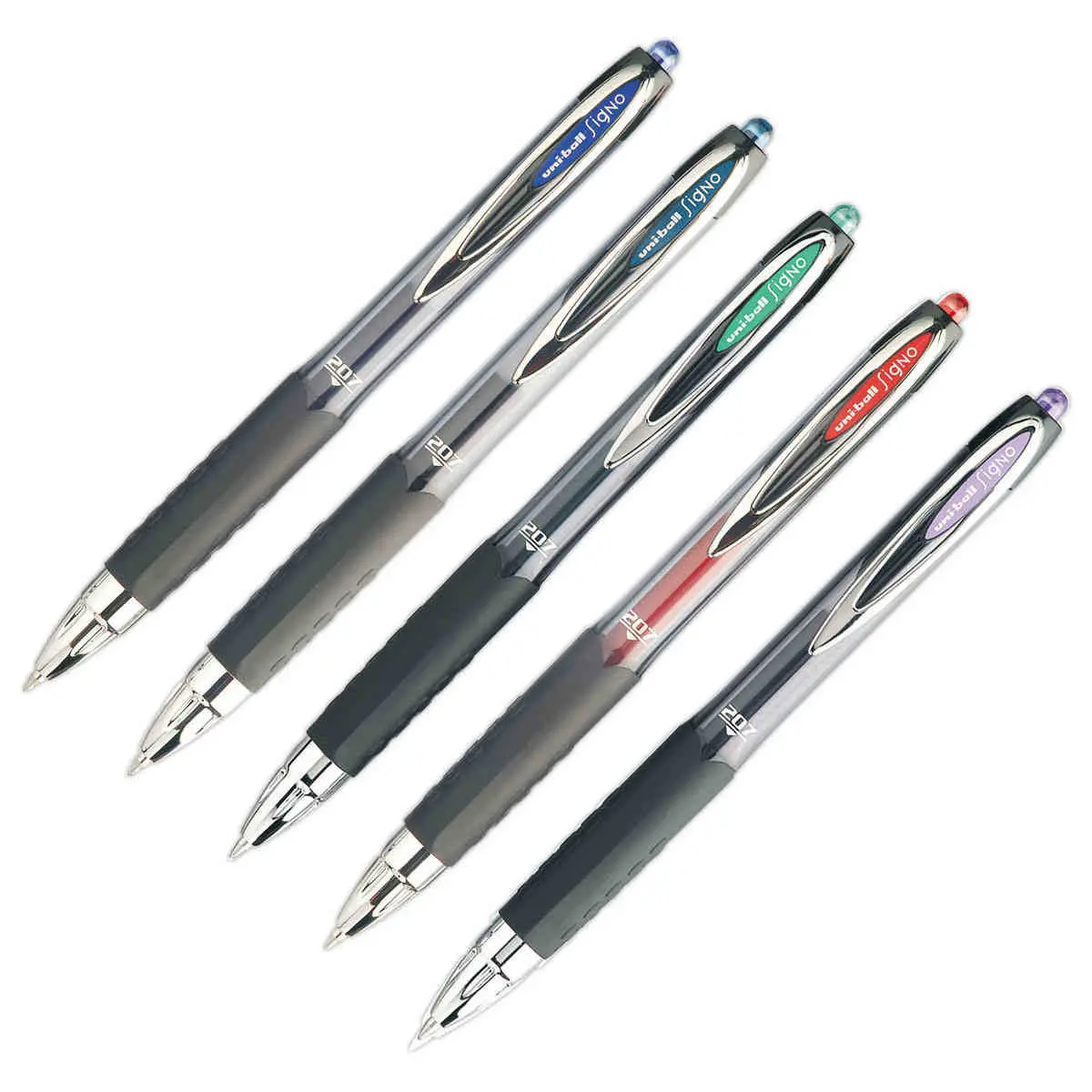 Stylo bille Signo RT 207 - Écriture moyenne - Bleu - UNI-BALL