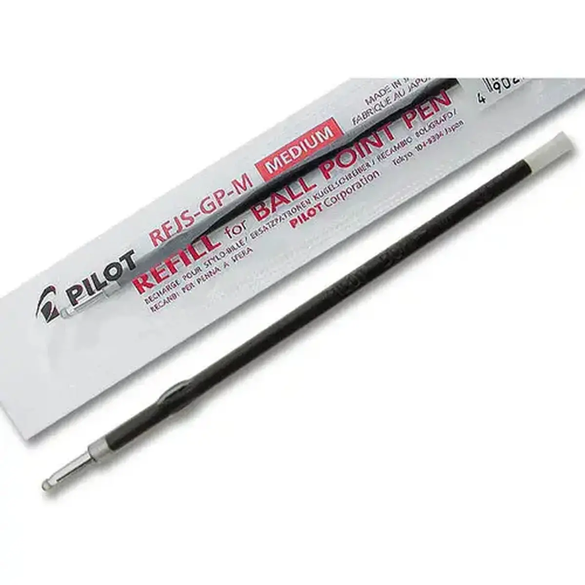 Recharge pour stylo bille B2P Ball Grip PILOT - Rouge 