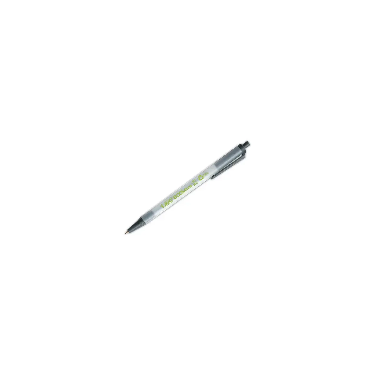 Stylo bille rétractable Ecolutions - Ecriture moyenne - Noir - BIC