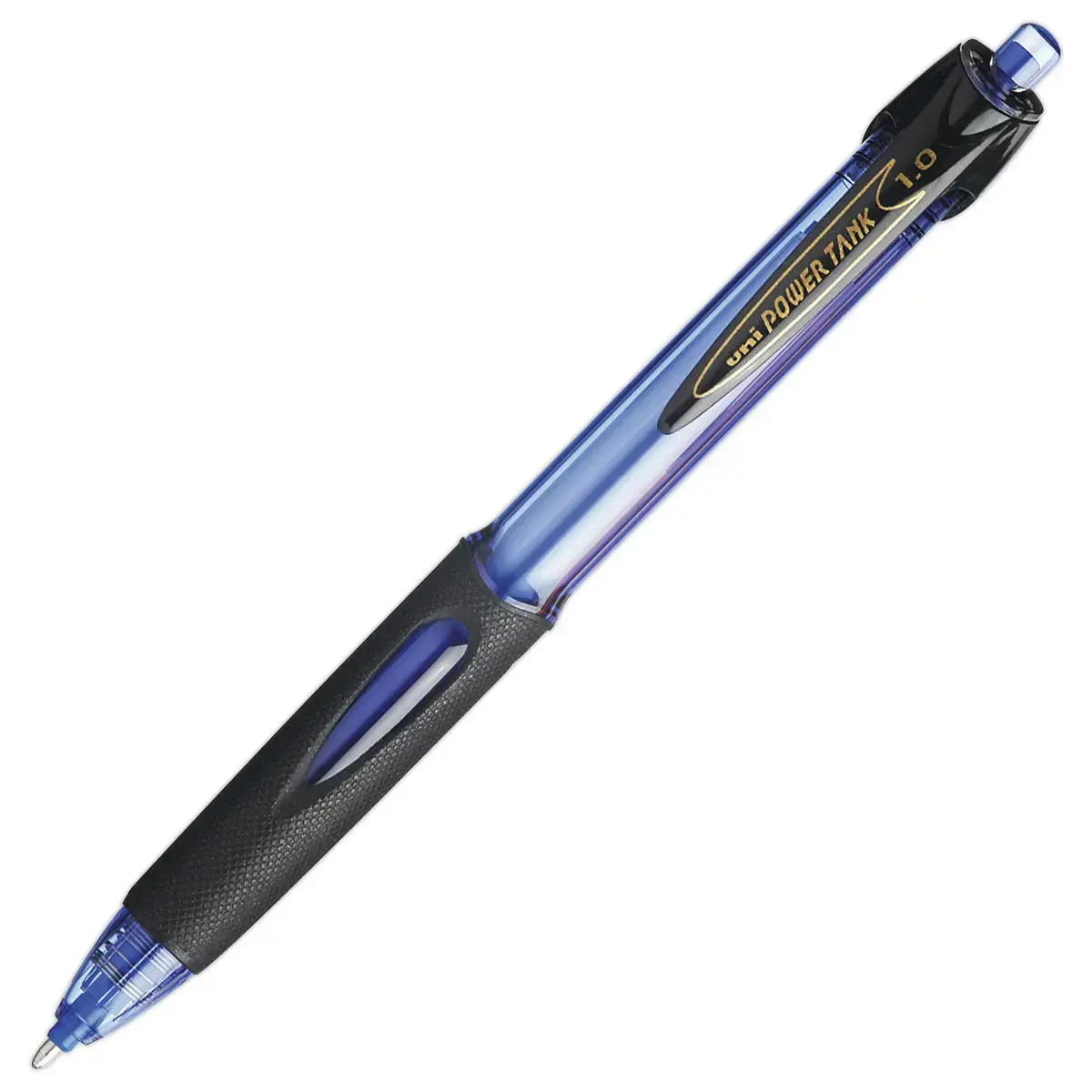 Stylo bille Power Tank Rétractable - Rechargeable - Bleu - UNI-BALL