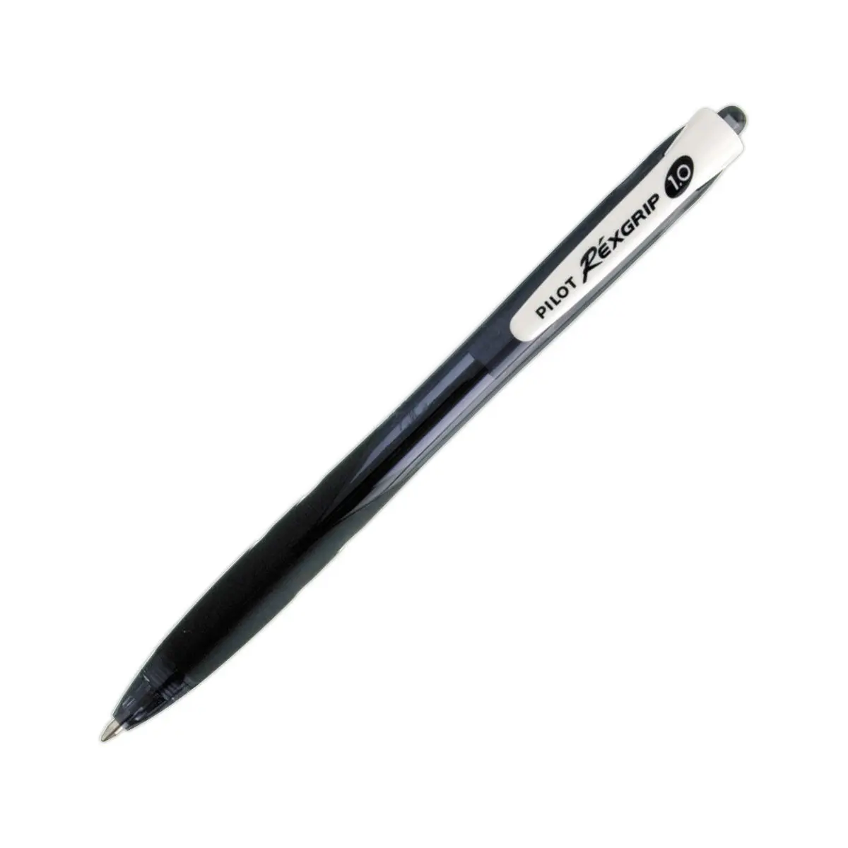 Stylo bille r&eacute;tractable et rechargeable Rexgrip Begreen  - Noir - PILOT 