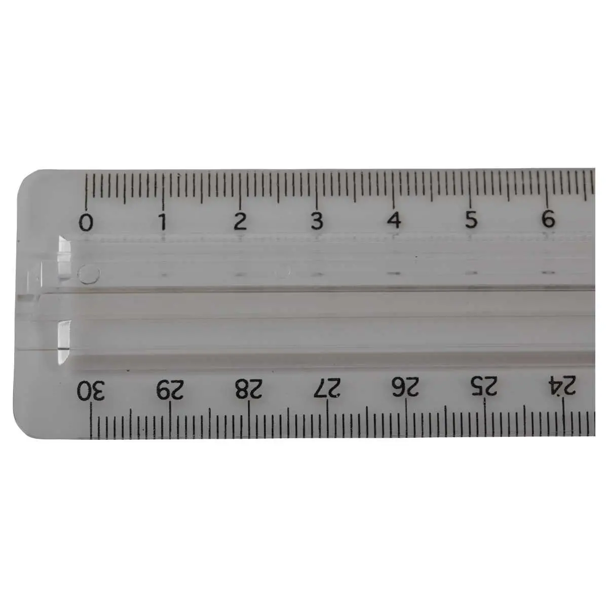 Règle de traçage double 30 cm