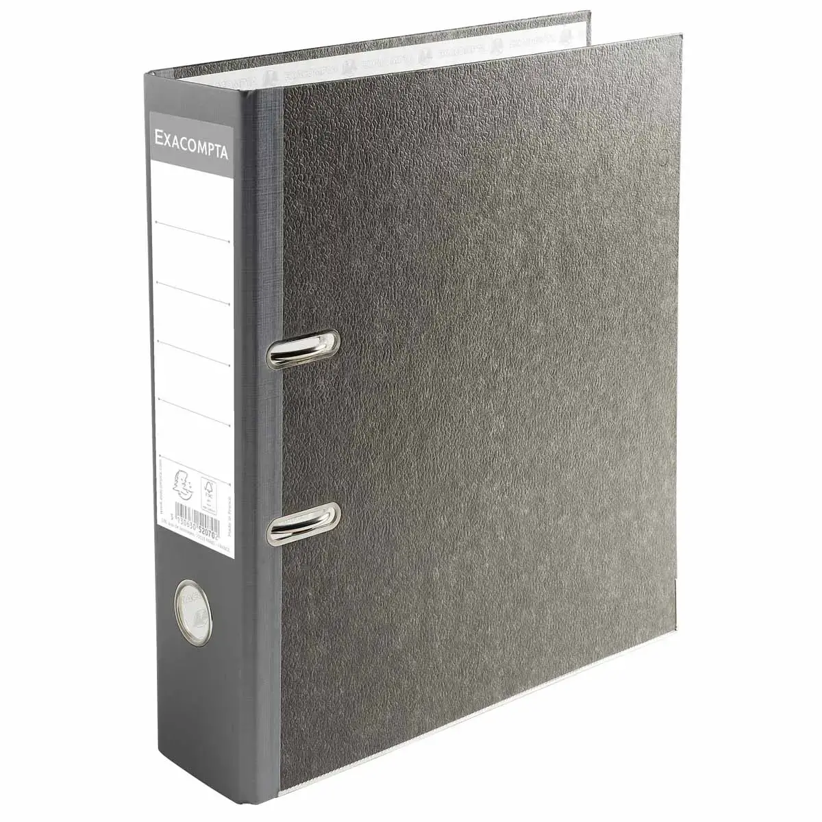 Classeur &agrave; levier carton A4 - Dos 7 cm- Avec perforateur 