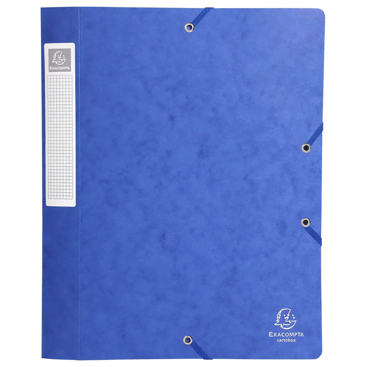 Boîte de classement Cartobox - Dos 4 cm - Bleu - EXACOMPTA