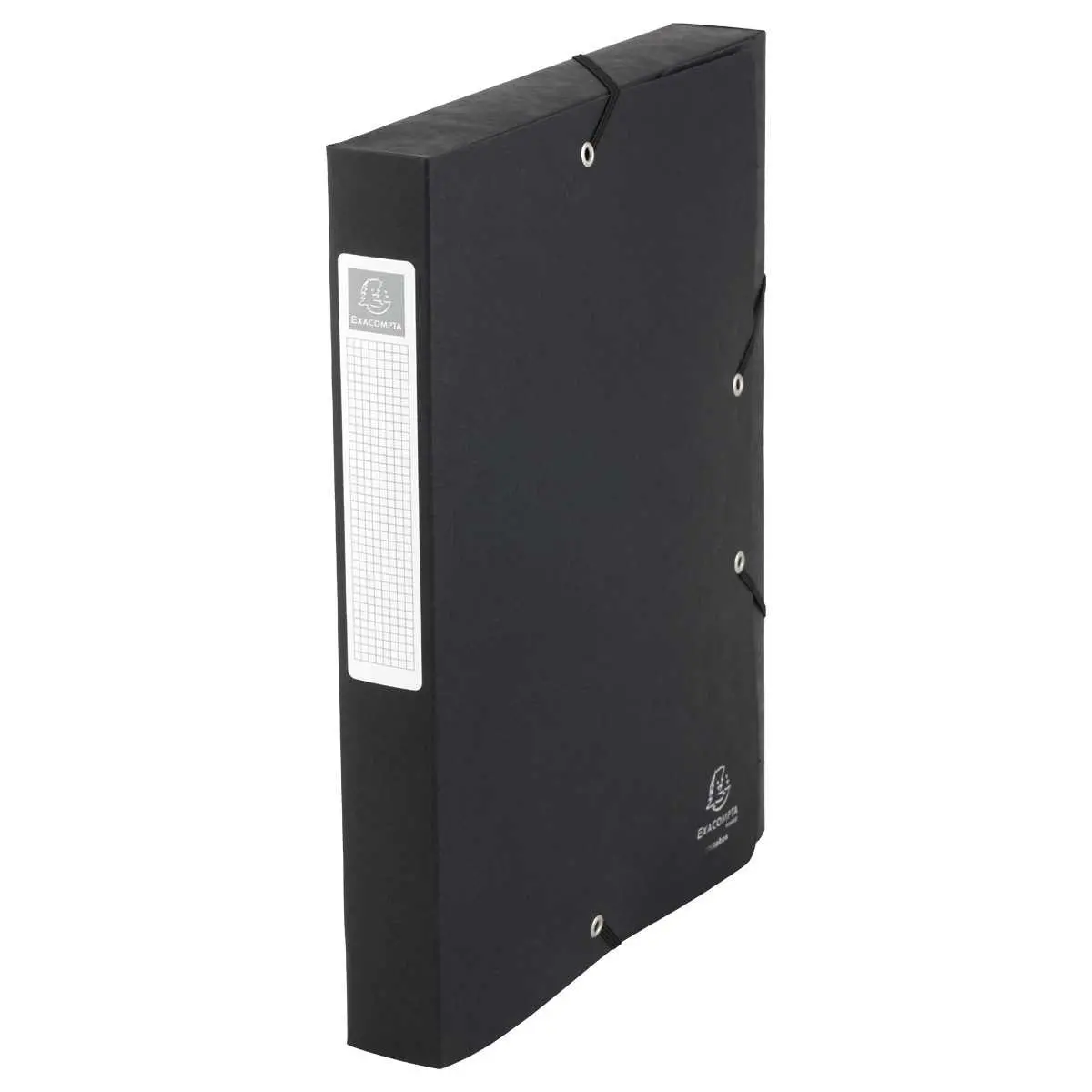 Boîte de classement Cartobox - Dos 4 cm - Noir - EXACOMPTA