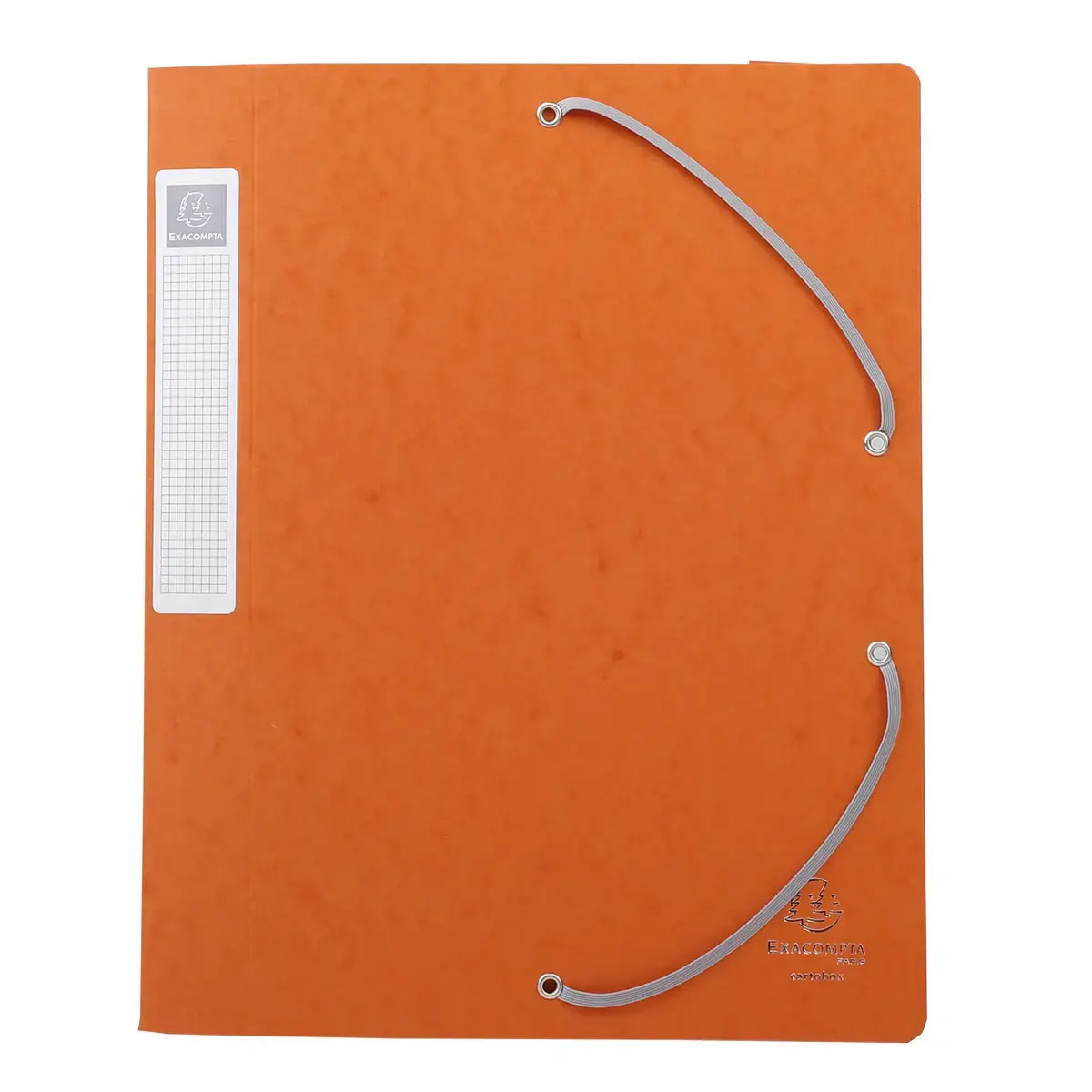 Boîte de classement Cartobox - Dos 4 cm - Orange - EXACOMPTA