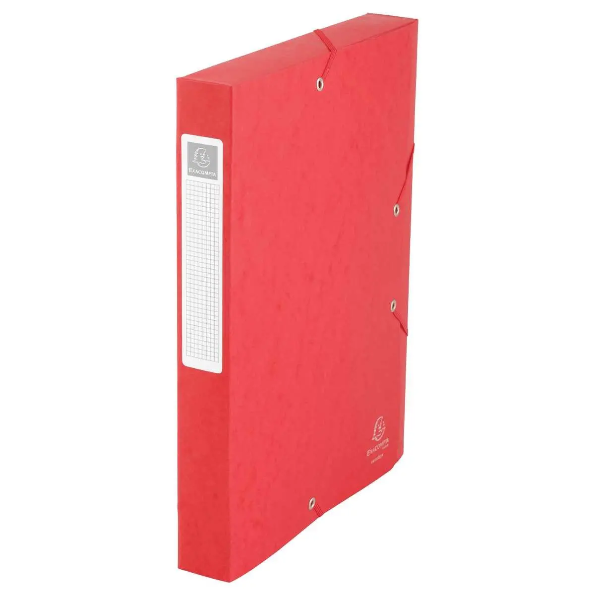 Bo&icirc;te de classement Cartobox - Dos 4 cm - Rouge - EXACOMPTA 