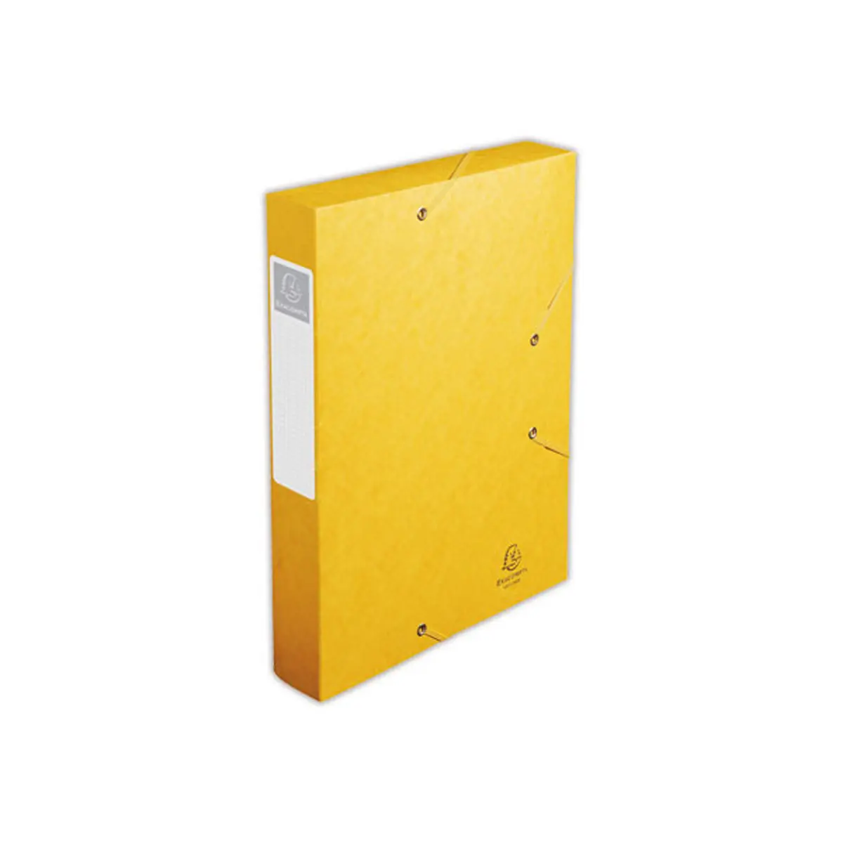 Boîte de classement Cartobox - Dos 6 cm - jaune - EXACOMPTA