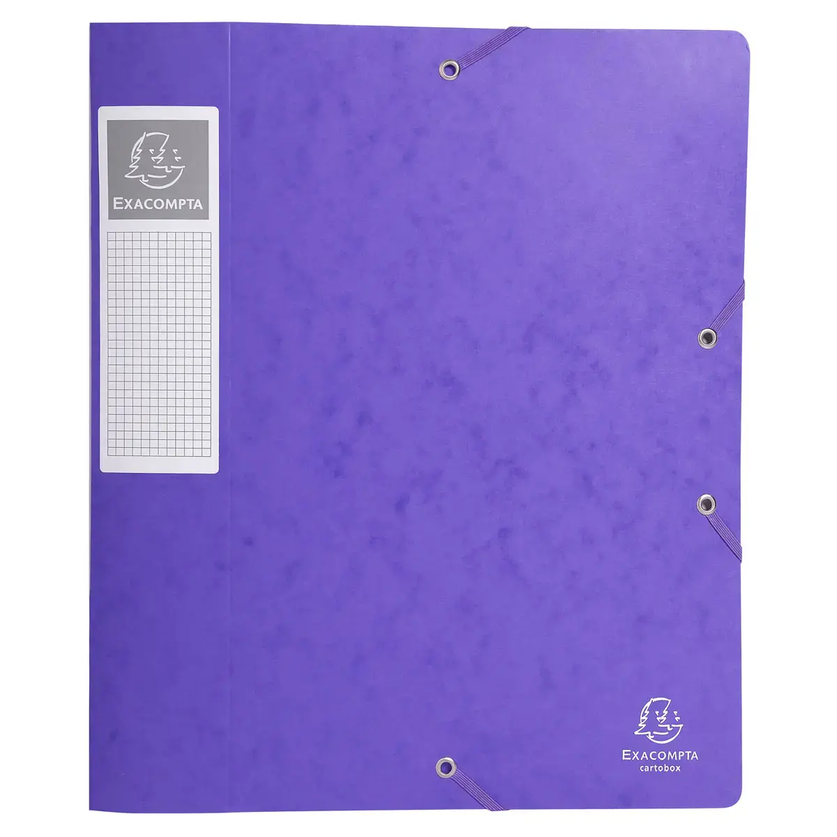 Boîte de classement Cartobox - Dos 6 cm - violet - EXACOMPTA