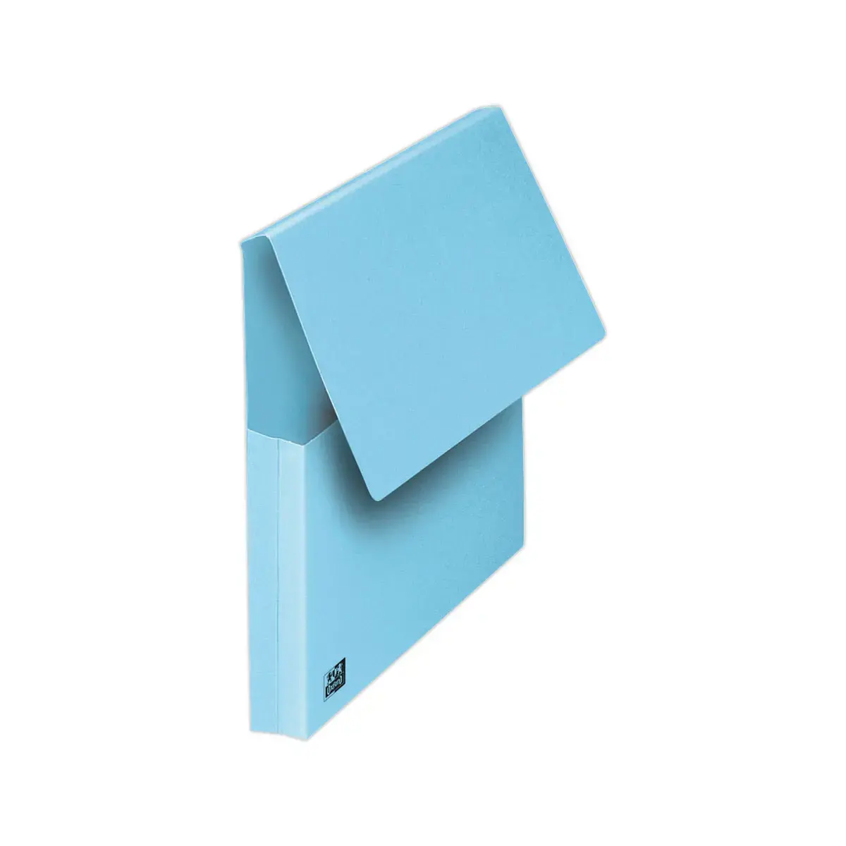10 Chemises pochettes colorées épaisses Fast - Bleu