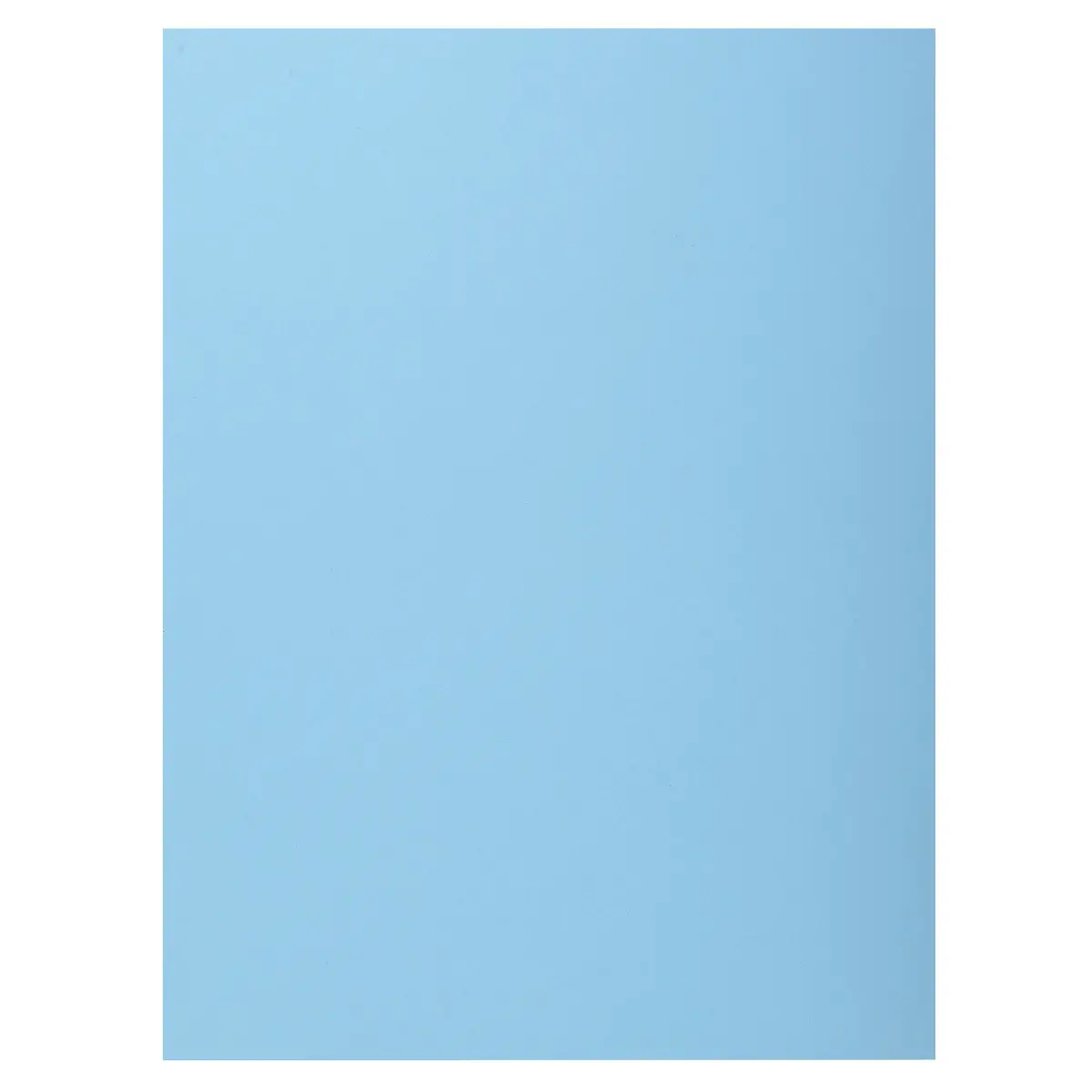50 Chemises à rabat latéral 210 g - Bleu - EXACOMPTA