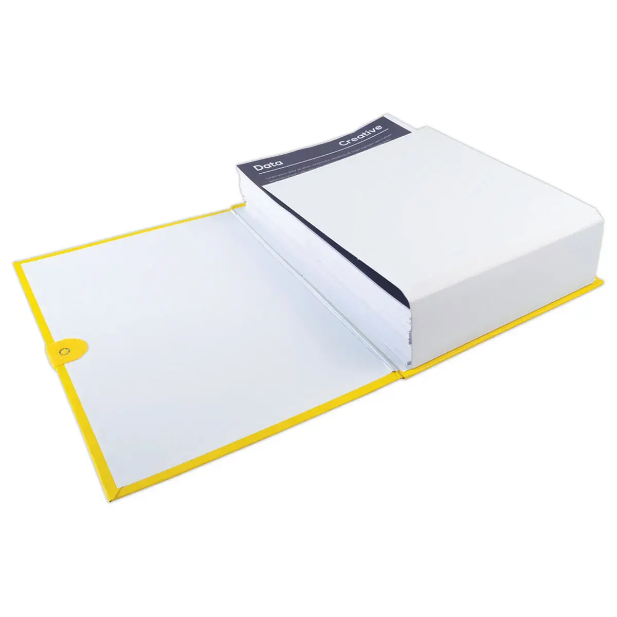 Chemise à sangle scratch et rabat Balacron - jaune - EXACOMPTA