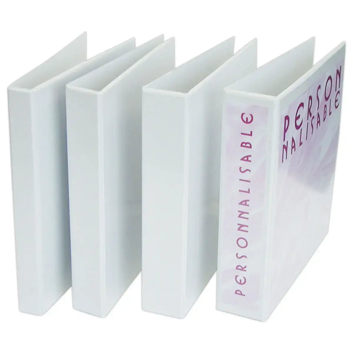 Classeur personnalisable avec anneaux - 130 feuilles