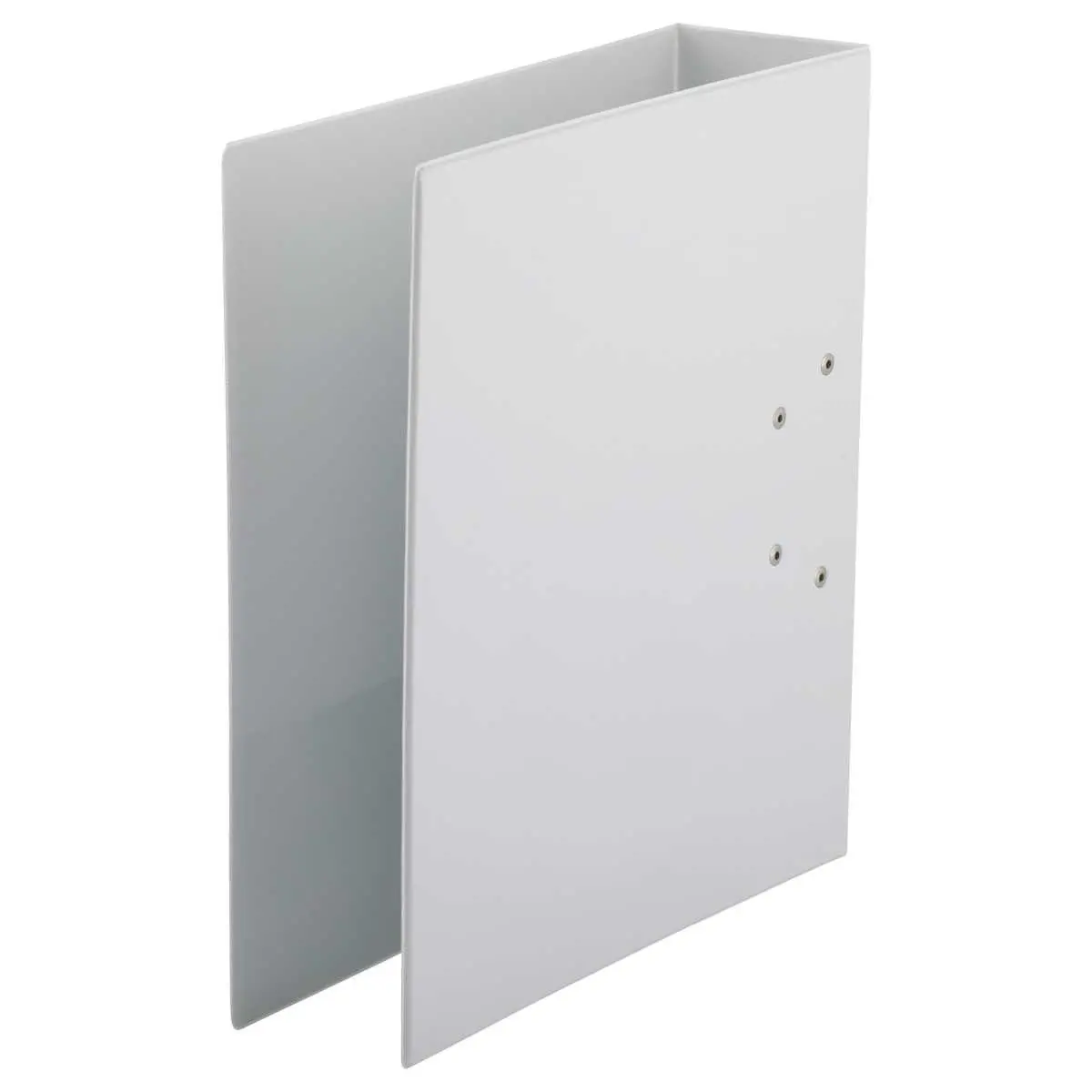 Classeur personnalisable 2 faces - Dos 8 cm - Blanc