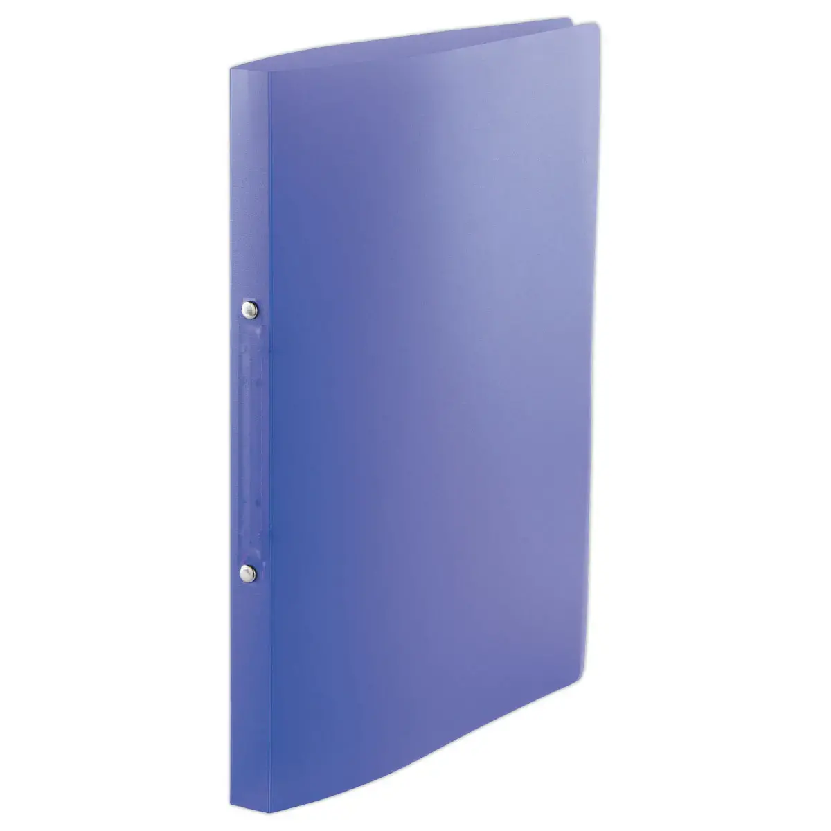Classeur 2 anneaux translucide - Violet - FIDUCIAL