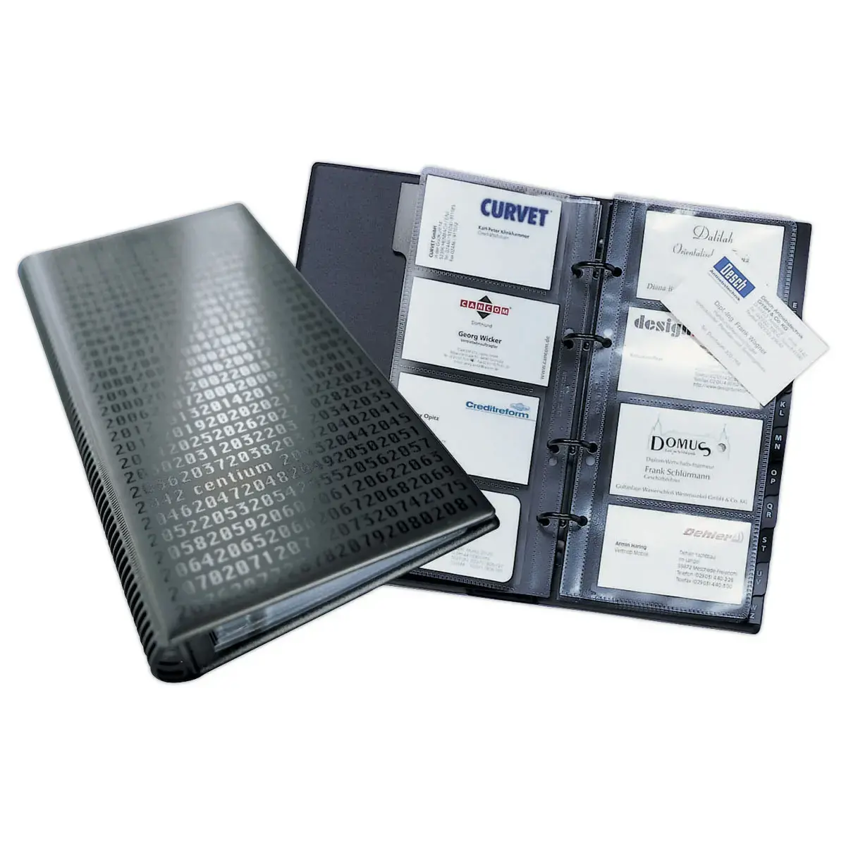 Classeur Visifix pour cartes de visite - Capacit&eacute; 200 cartes - DURABLE 