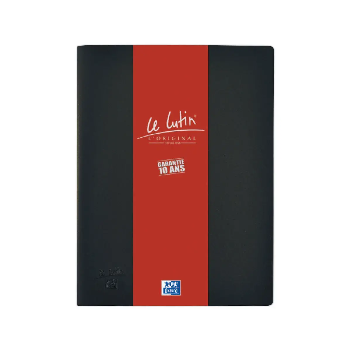 Protège-documents Le Lutin Classique A4 - ELBA - 80 pochettes - Noir