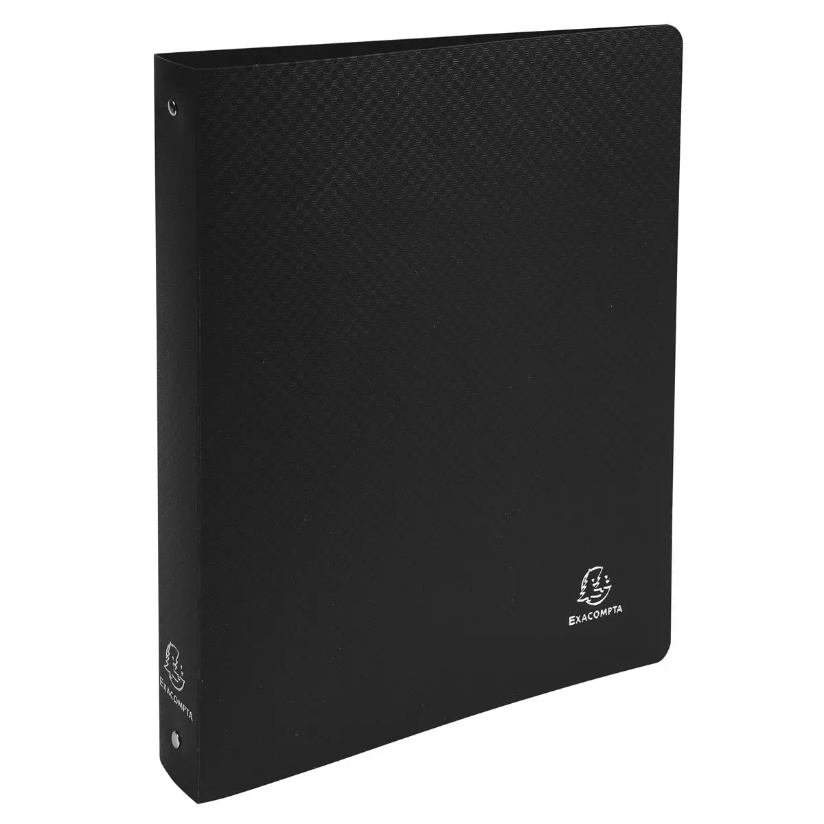 Classeur semi-rigide - 4 anneaux - Dos 4 cm - Noir - EXACOMPTA 