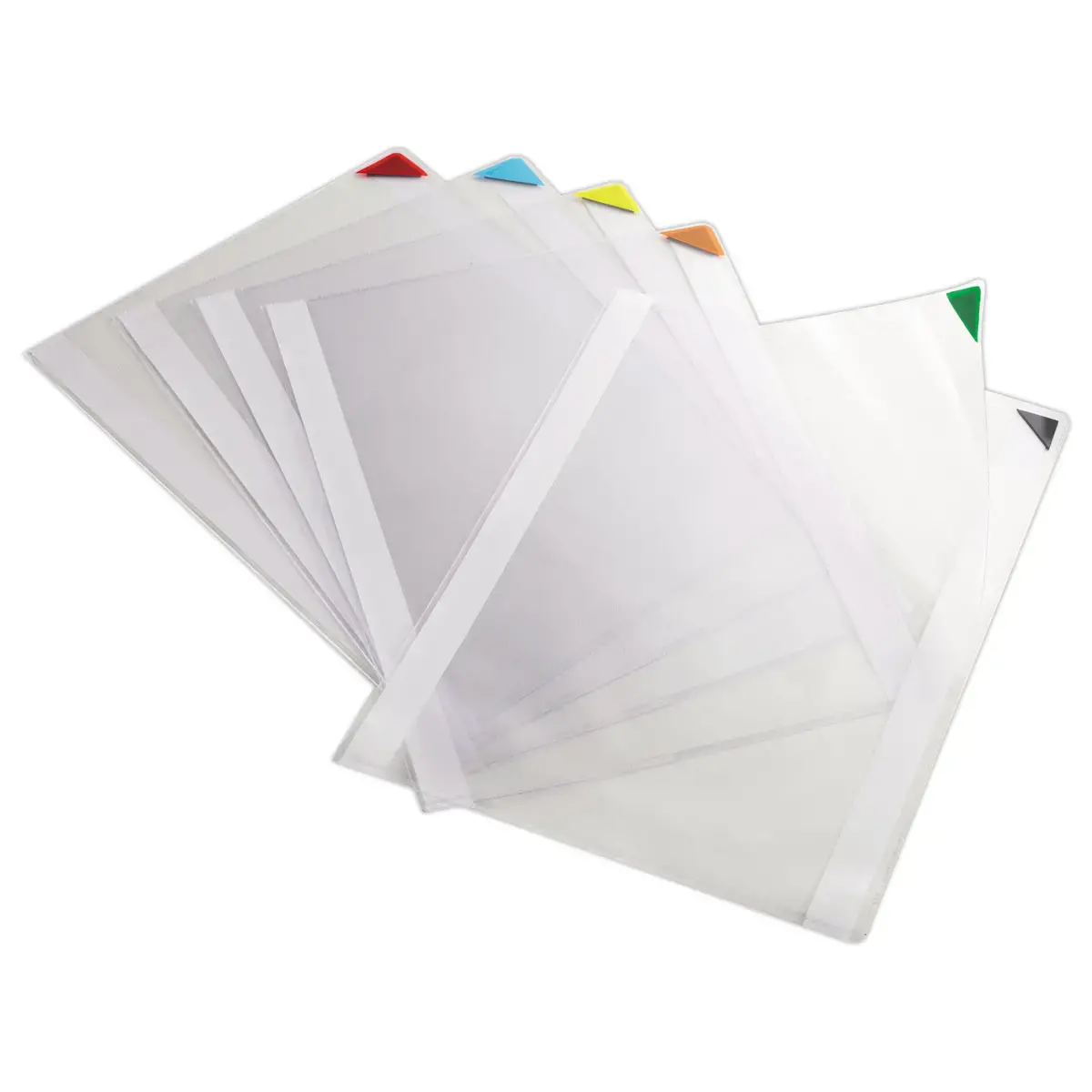 5 Pochettes d'affichage repositionnables A4  - Assorties - Tarifold 