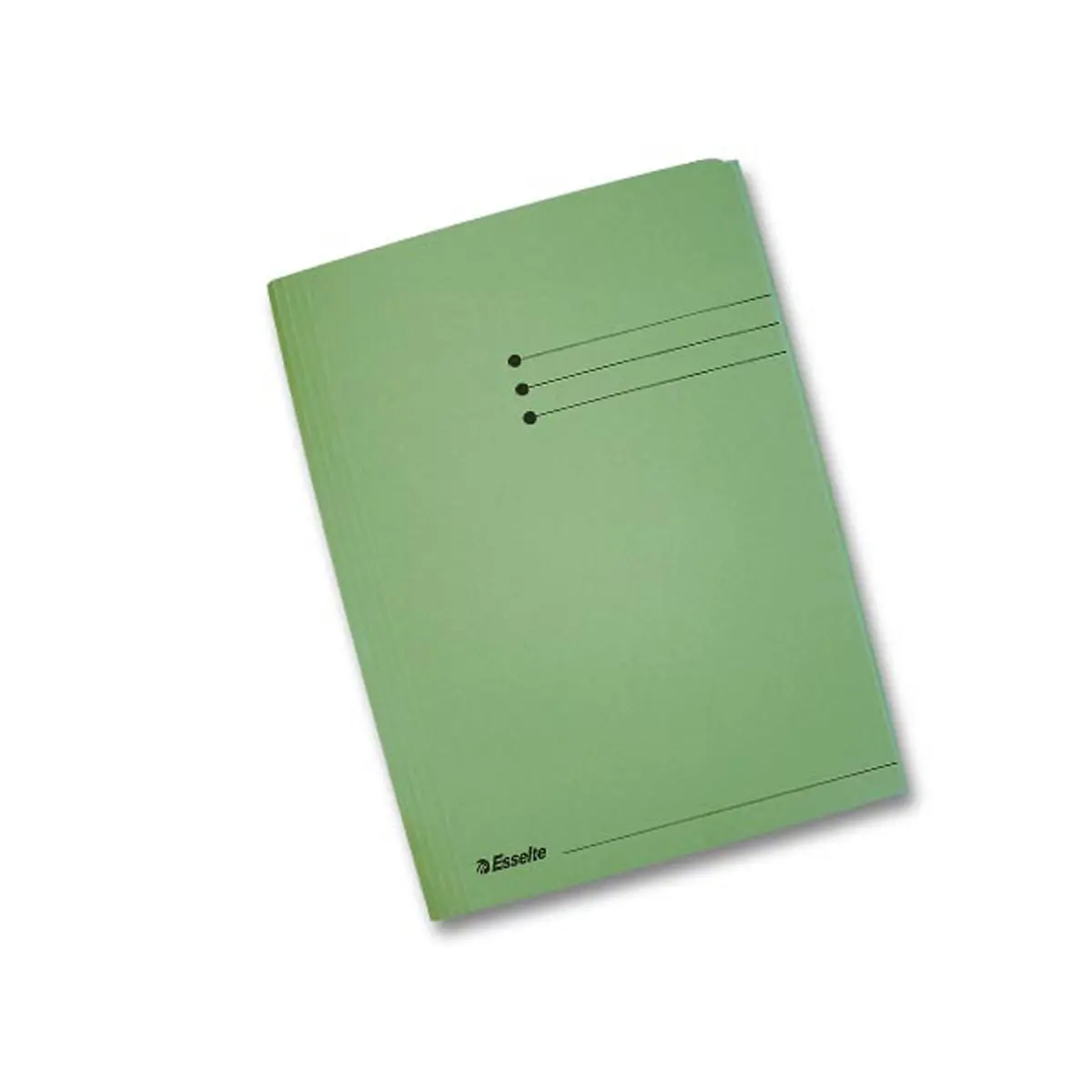 50 Chemises 3 rabats carton 300 g - Format folio vert - ESSELTE
