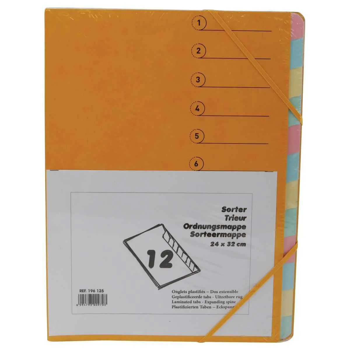 Trieur 12 compartiments extensible 