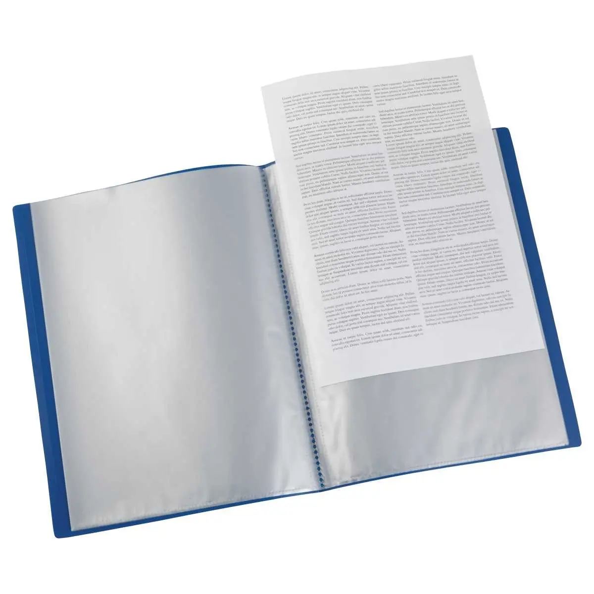 Protège-documents économique - A4 - 10 pochettes (20 vues) - Bleu