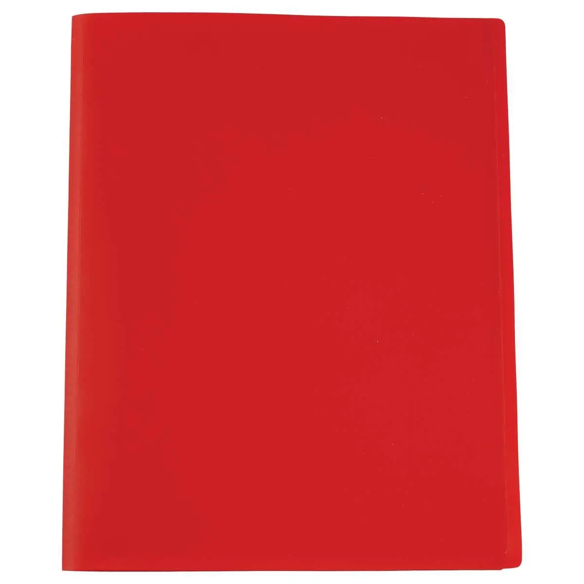 Prot&egrave;ge-documents &eacute;conomique - A4 - 10 pochettes (20 vues) - Rouge 